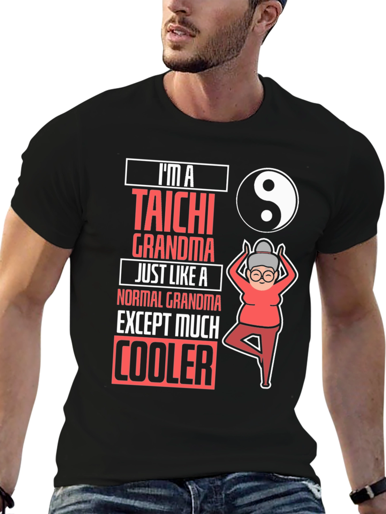 Taichi Grandma T-Shirt: Cool & Unique Gift