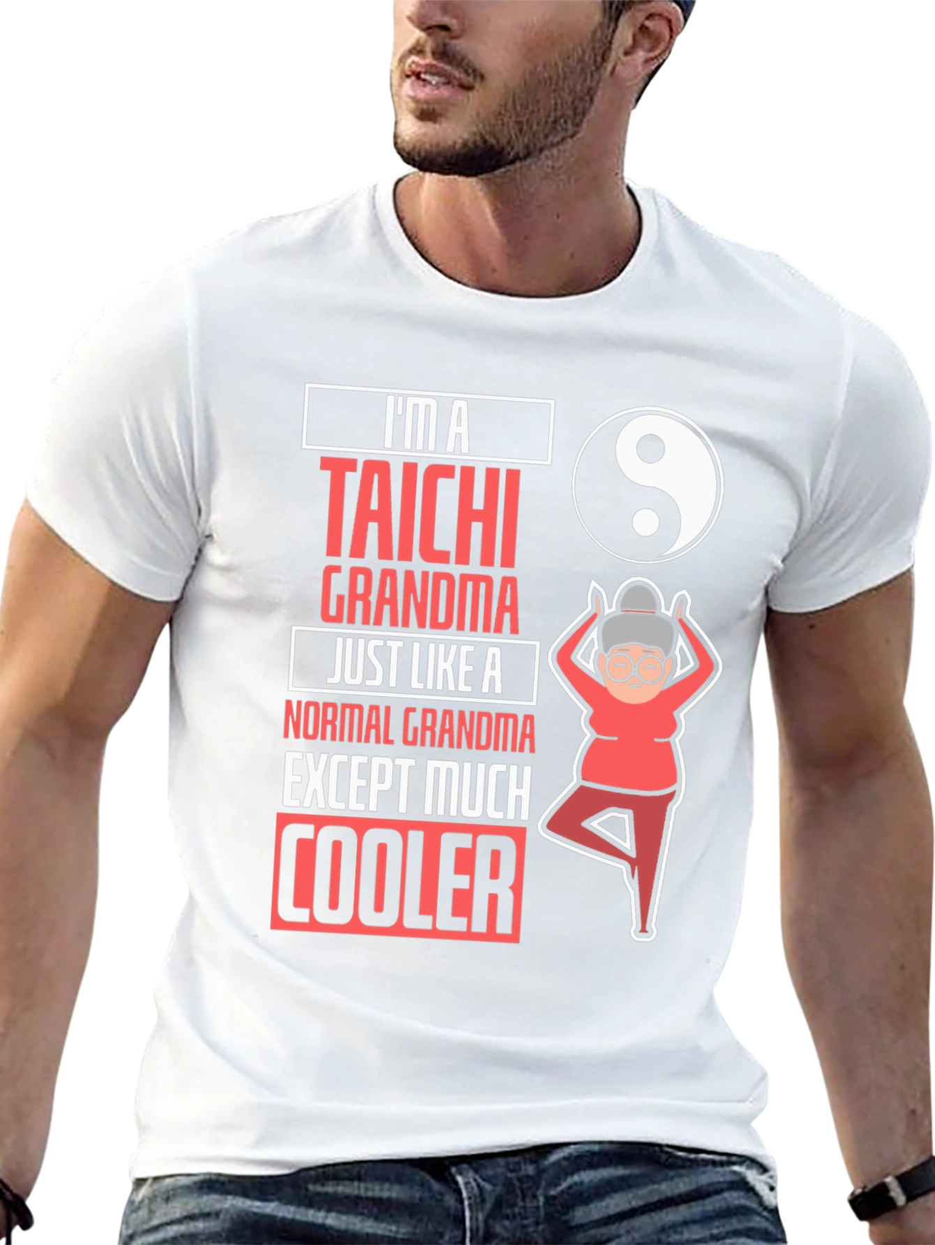 Taichi Grandma T-Shirt: Cool & Unique Gift