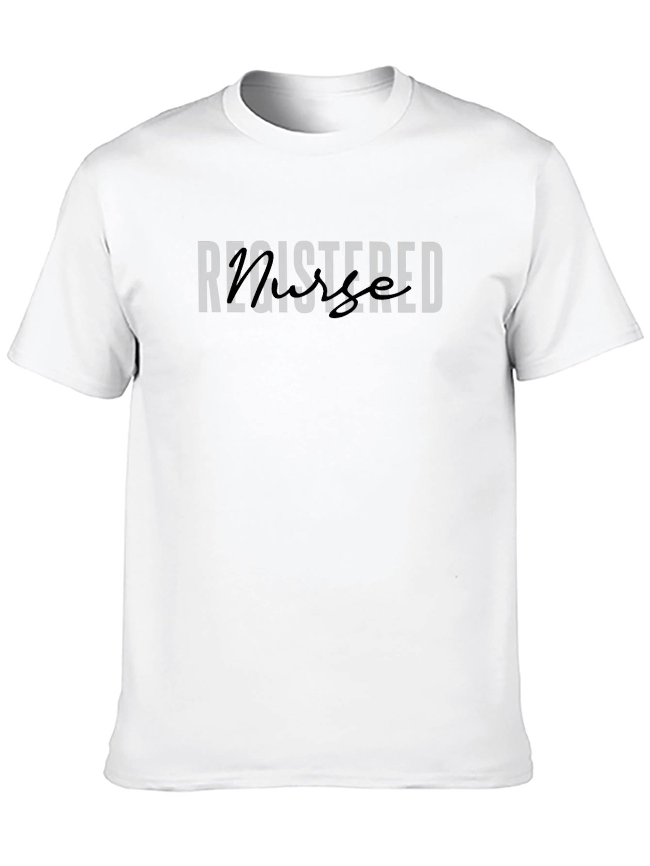 Registered Nurse Black T-Shirt - Medical Apparel