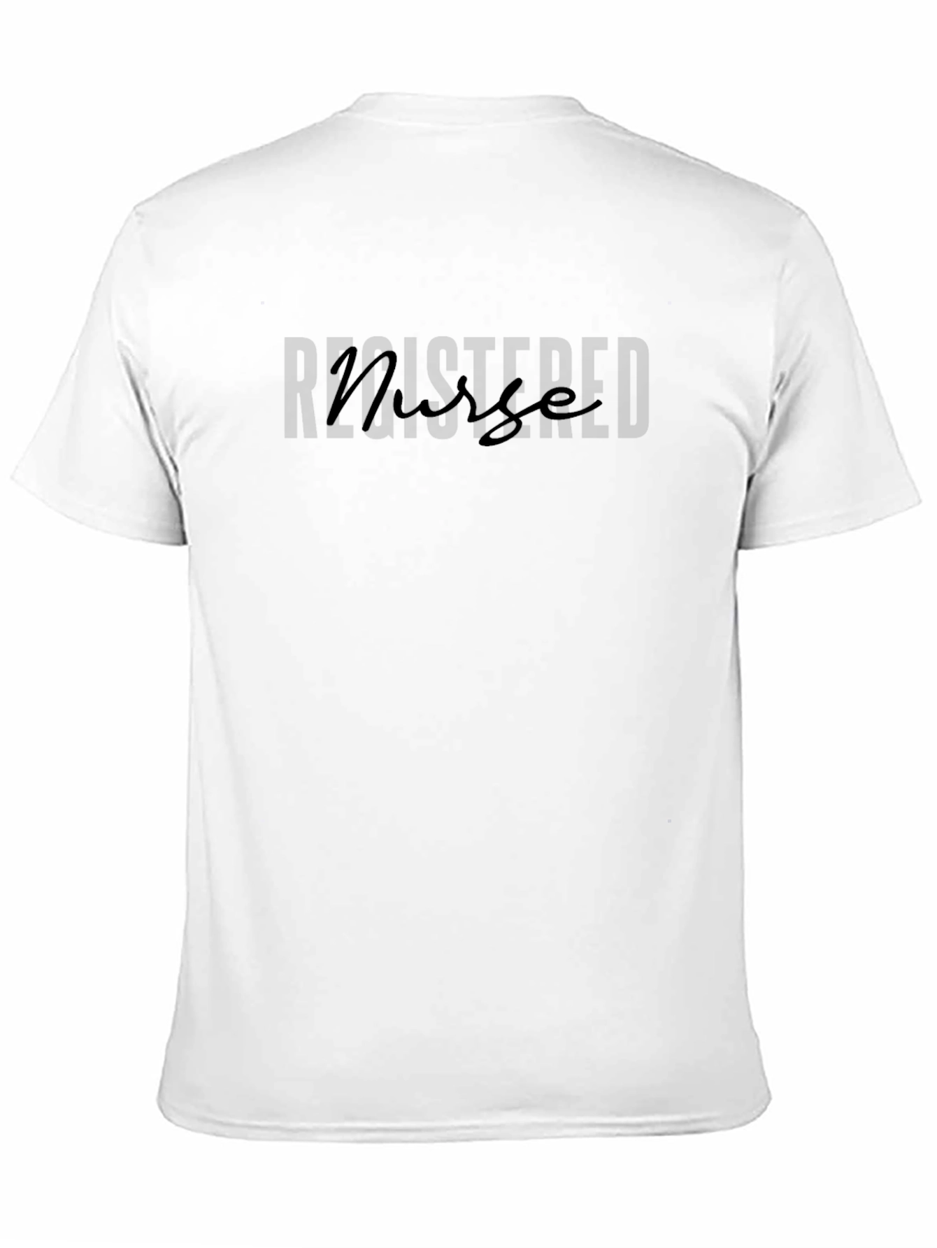 Registered Nurse Black T-Shirt - Medical Apparel