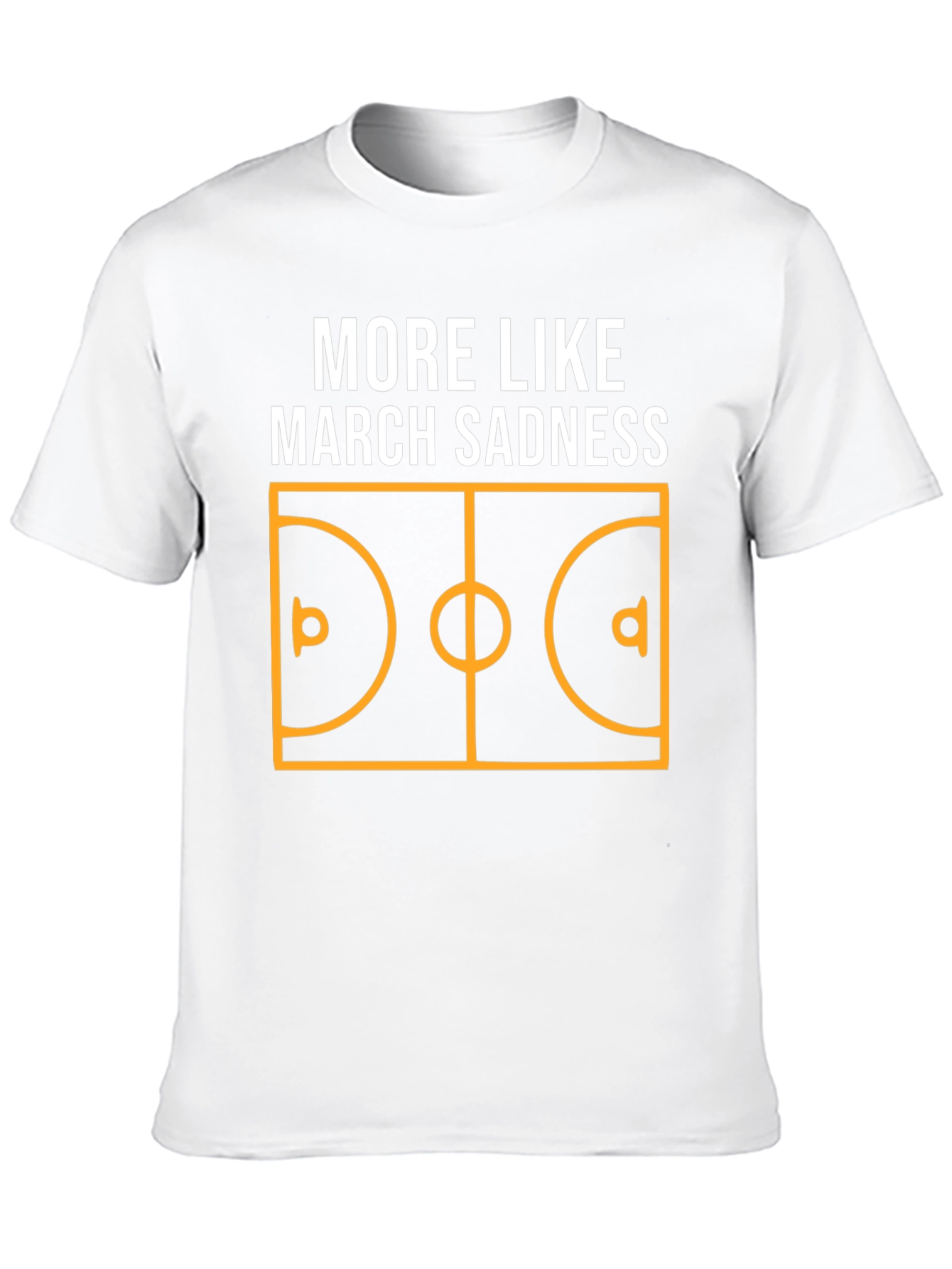 March Sadness Graphic Tee - Basketball Season Humor