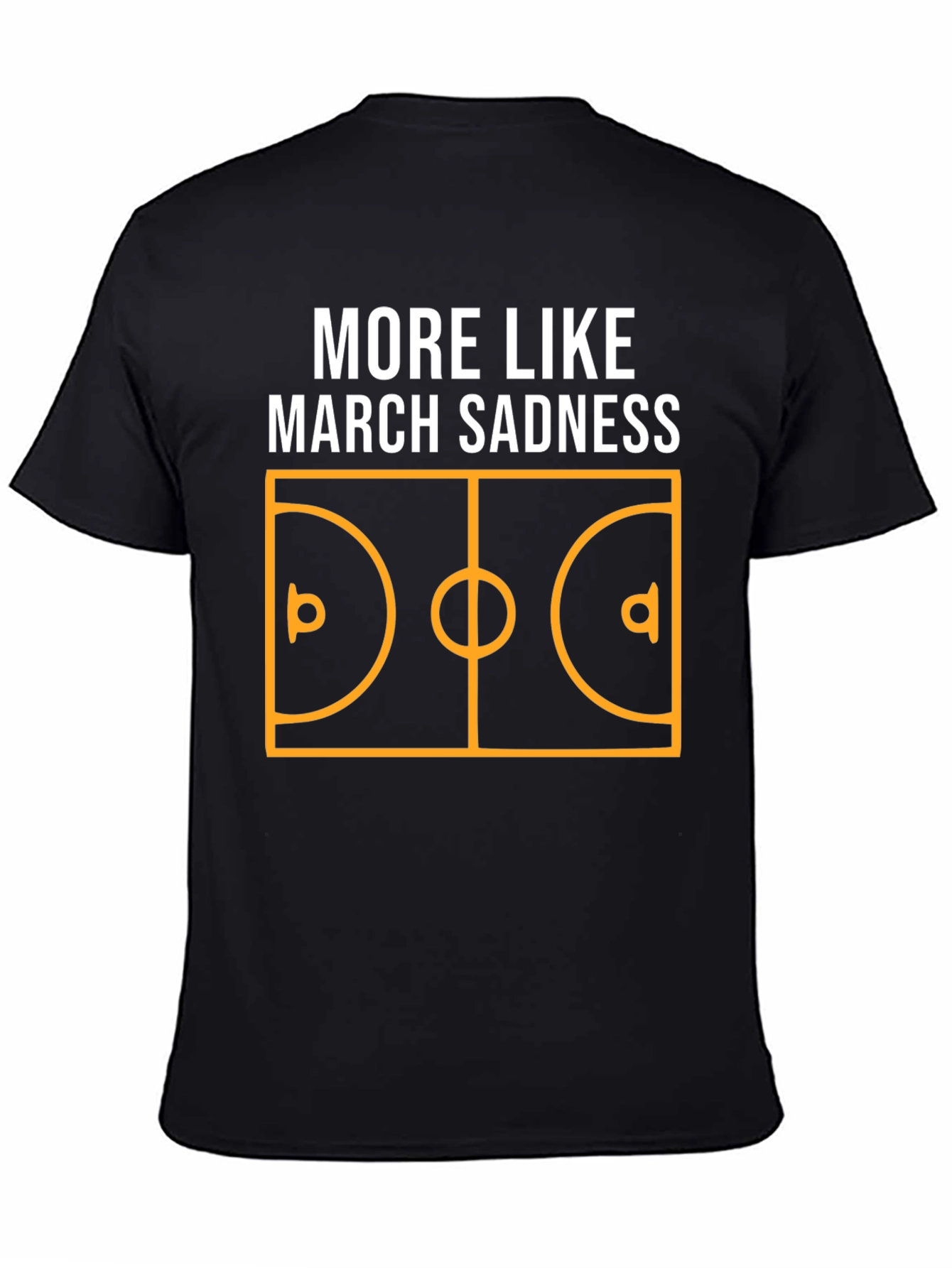 March Sadness Graphic Tee - Basketball Season Humor