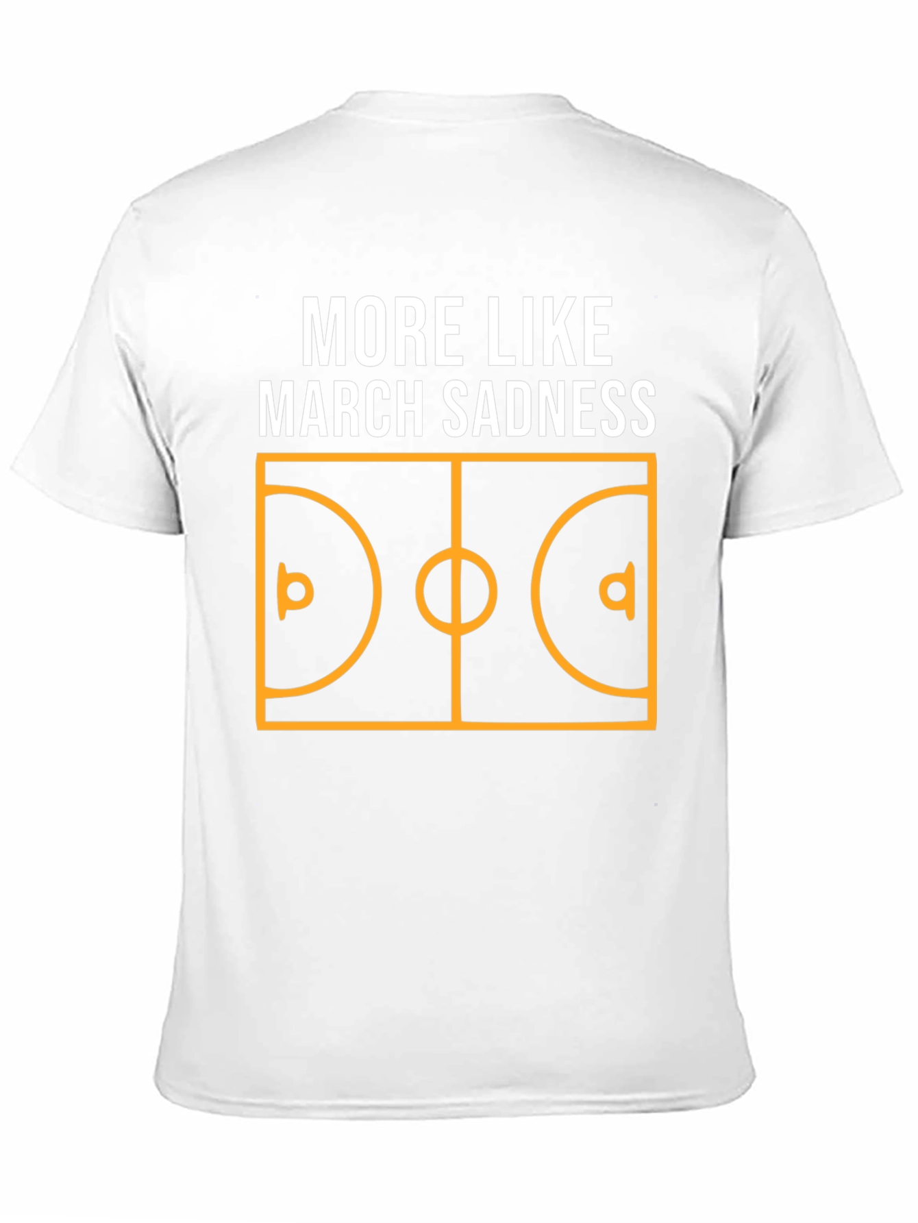March Sadness Graphic Tee - Basketball Season Humor
