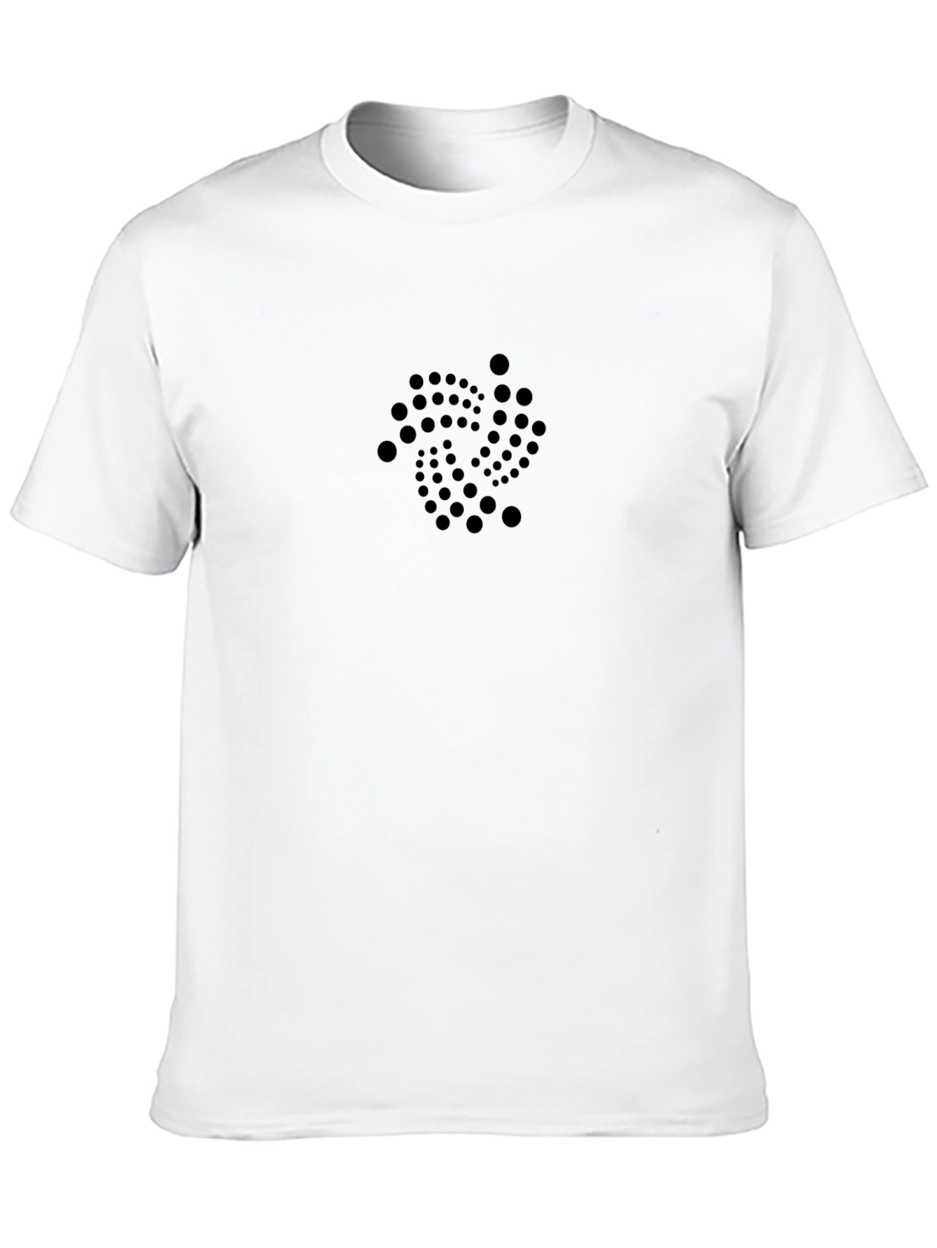 IOTA Crypto Black T-Shirt - Modern Tech Style