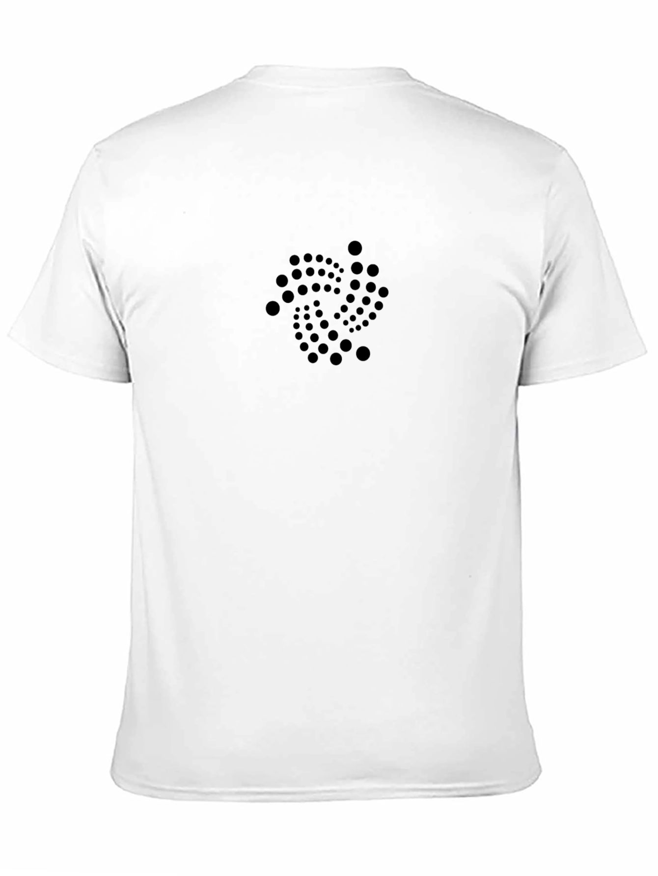 IOTA Crypto Black T-Shirt - Modern Tech Style