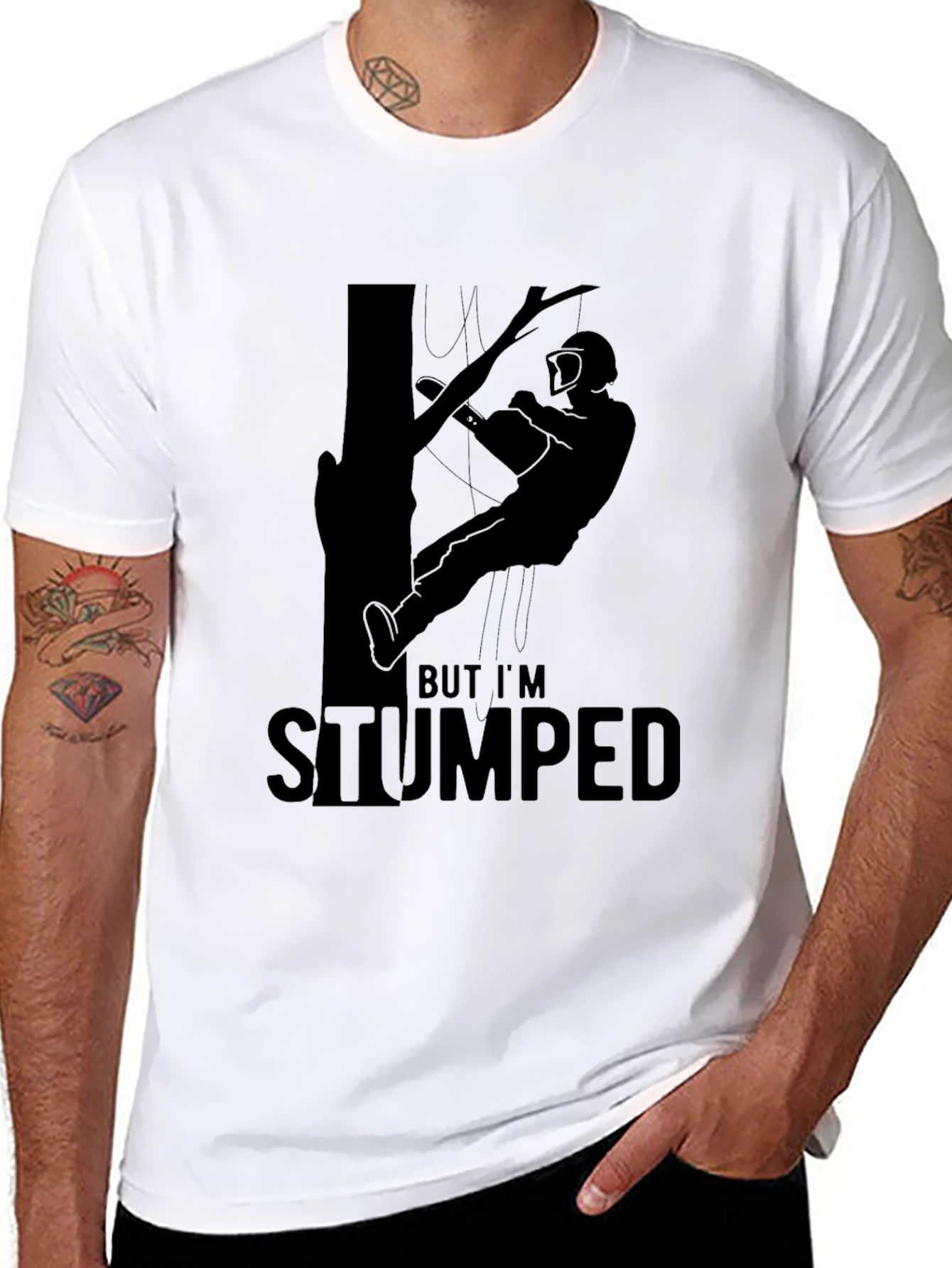 But Im Stumped Tree Arborist T-Shirt