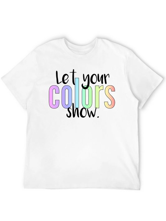 Colorful Pride T-Shirt - Let Your Colors Show!