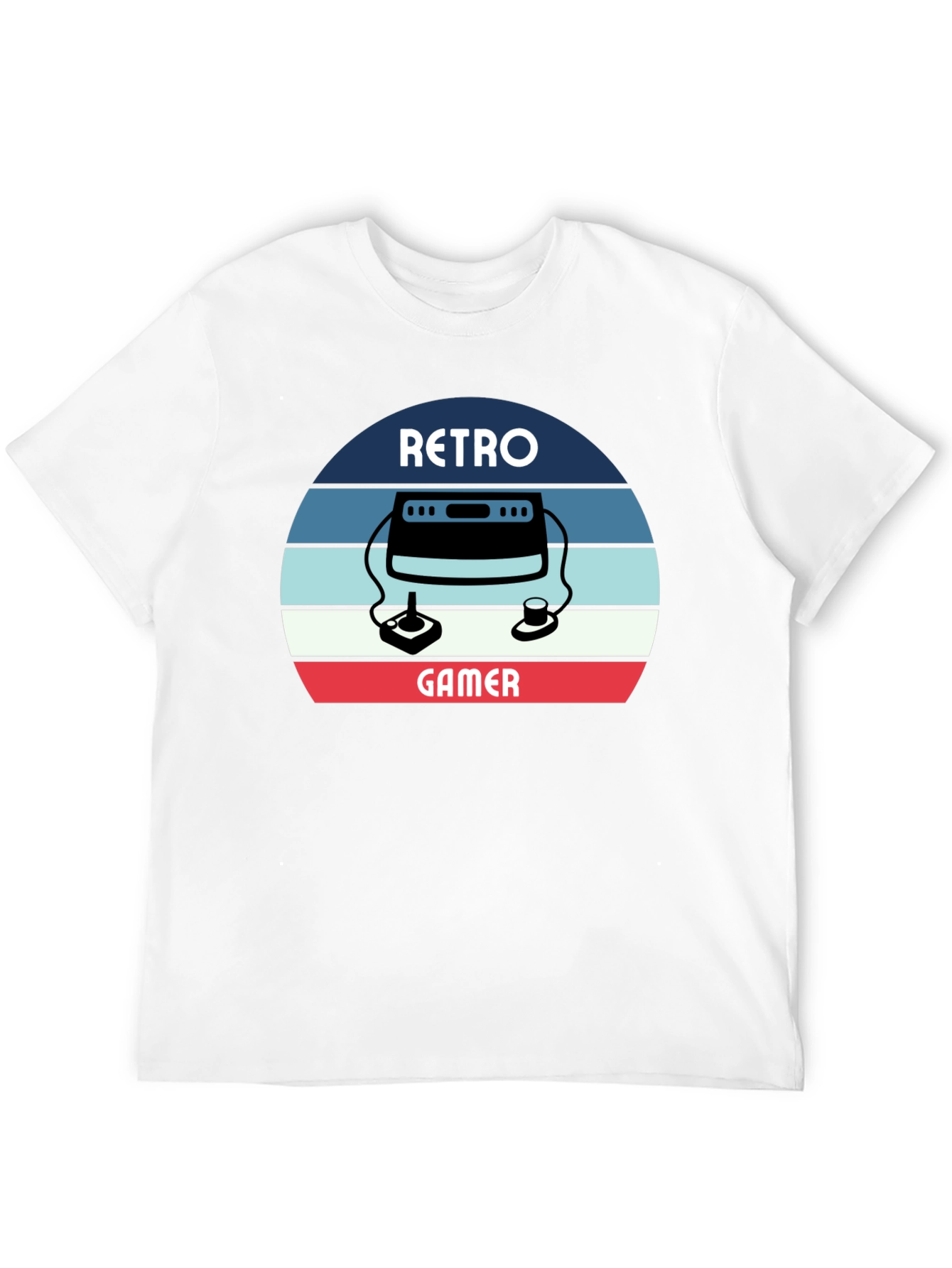 Retro Gamer T-Shirt - Classic Console Design