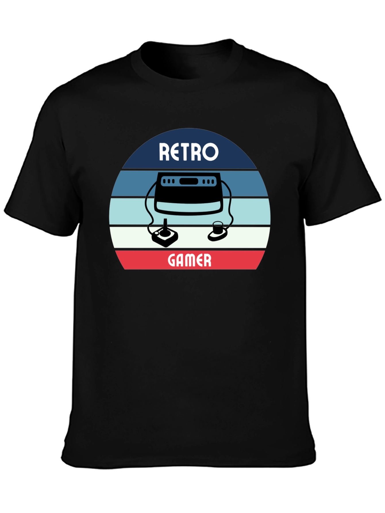 Retro Gamer T-Shirt - Classic Console Design