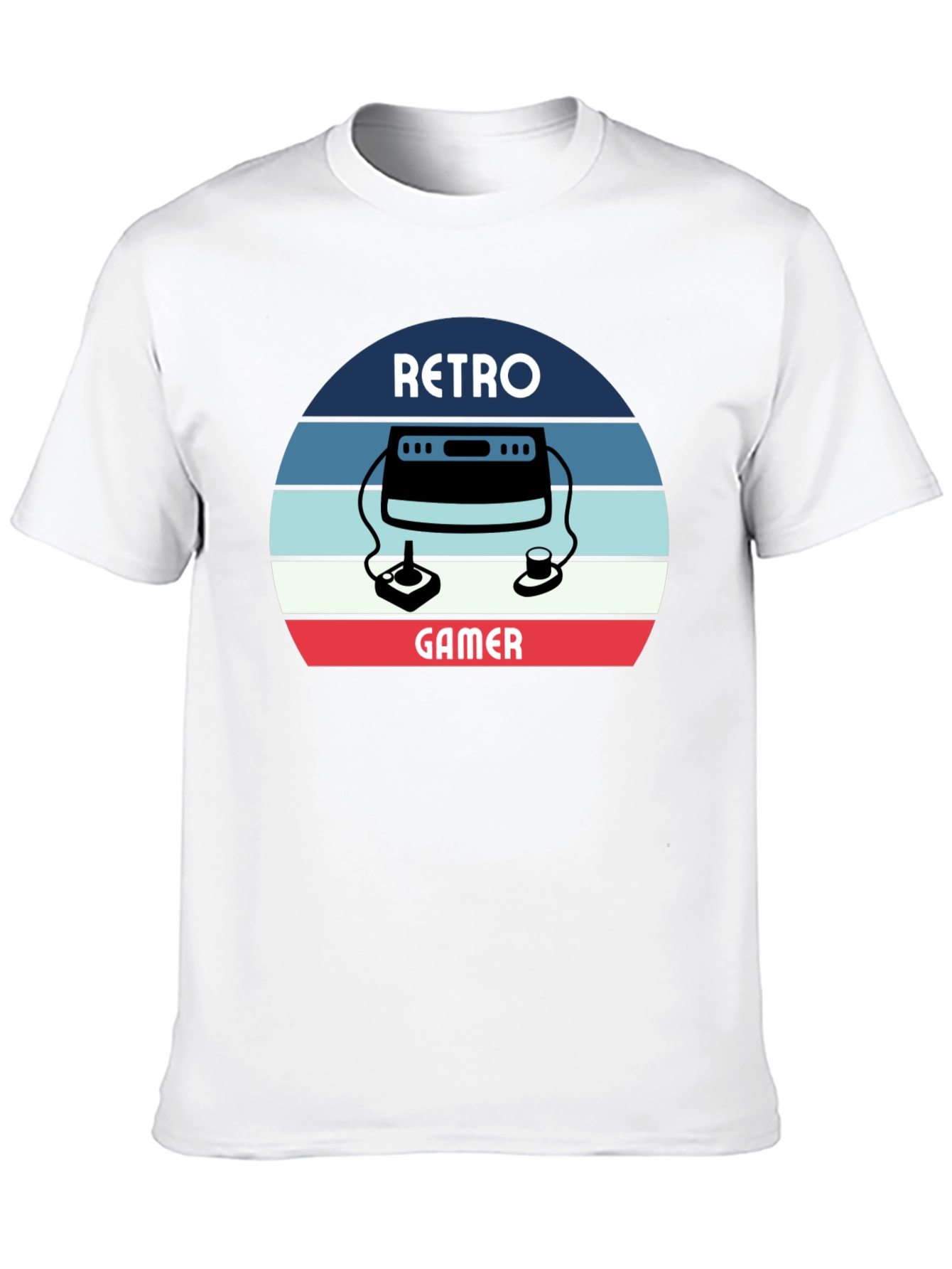 Retro Gamer T-Shirt - Classic Console Design