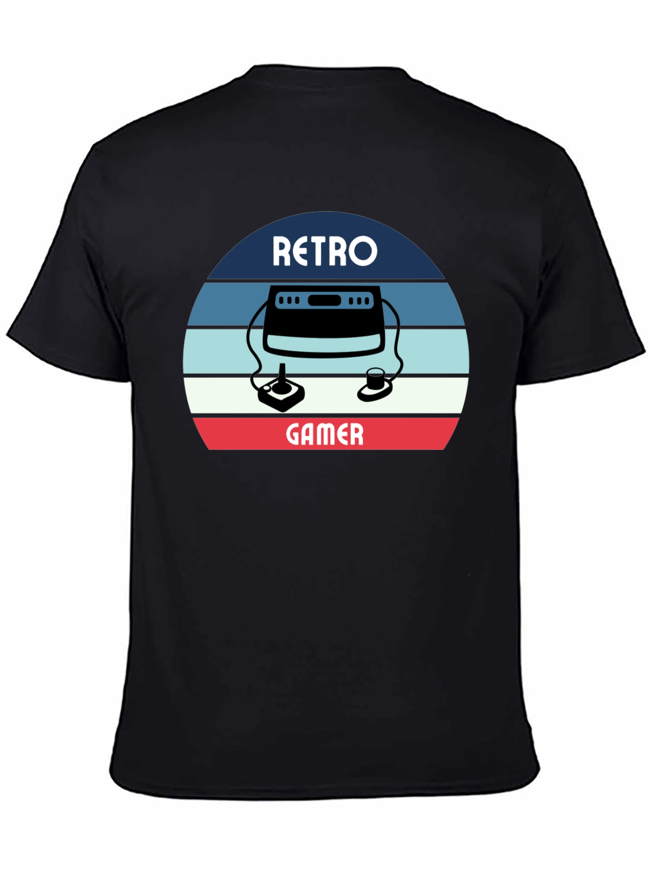 Retro Gamer T-Shirt - Classic Console Design