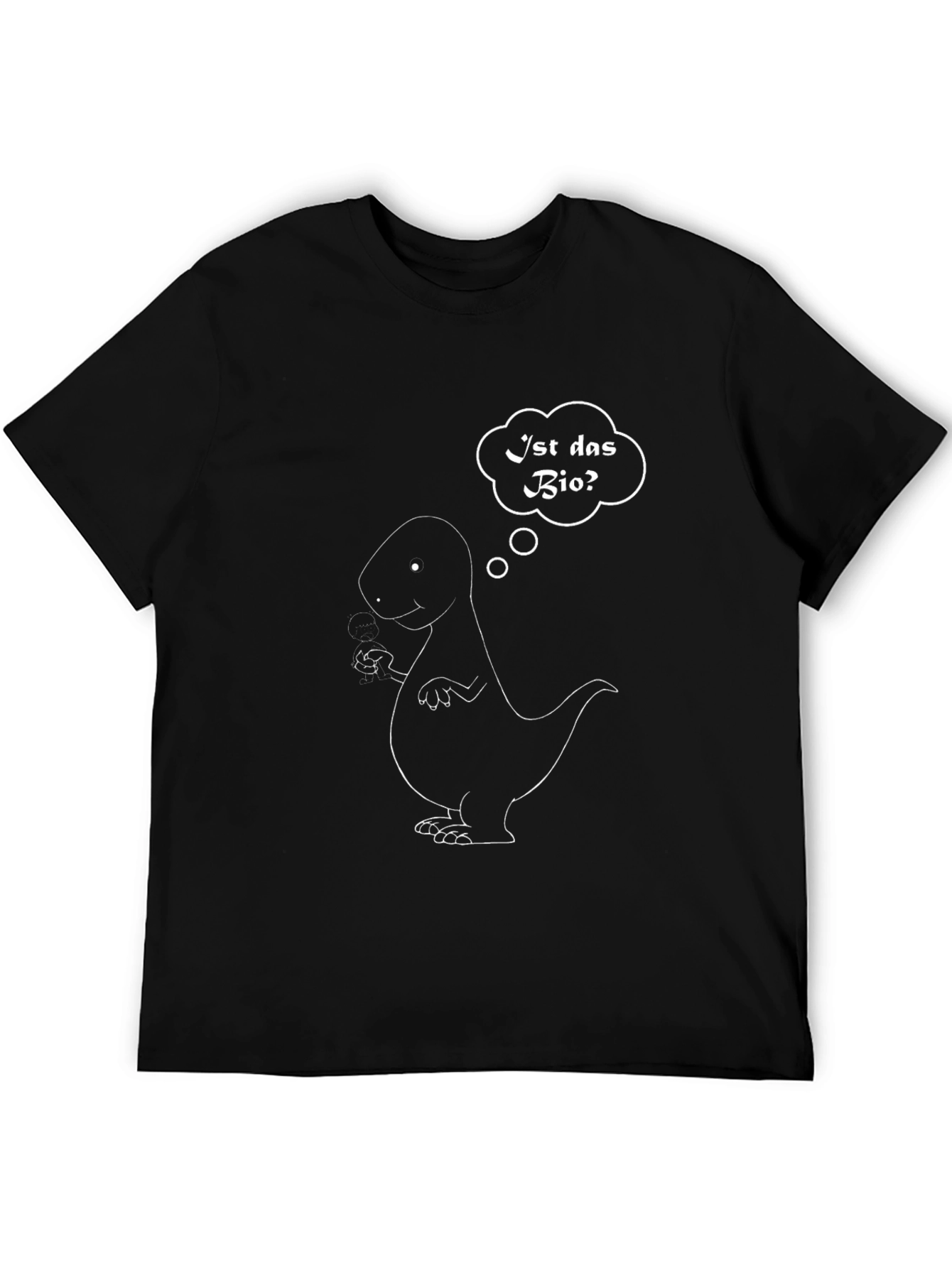 Dino Bio T-Shirt - Funny Organic Dinosaur Tee