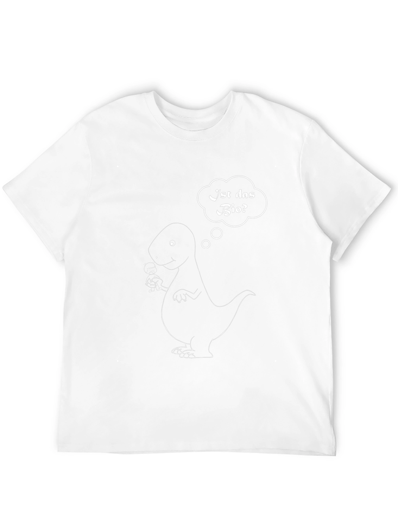 Dino Bio T-Shirt - Funny Organic Dinosaur Tee