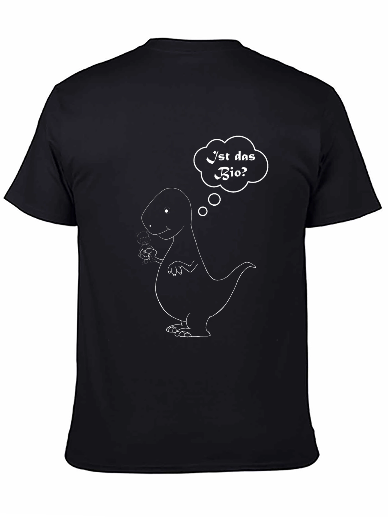 Dino Bio T-Shirt - Funny Organic Dinosaur Tee
