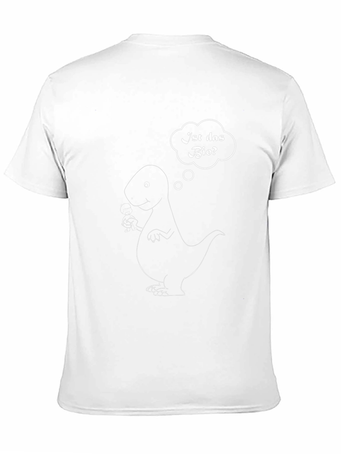 Dino Bio T-Shirt - Funny Organic Dinosaur Tee