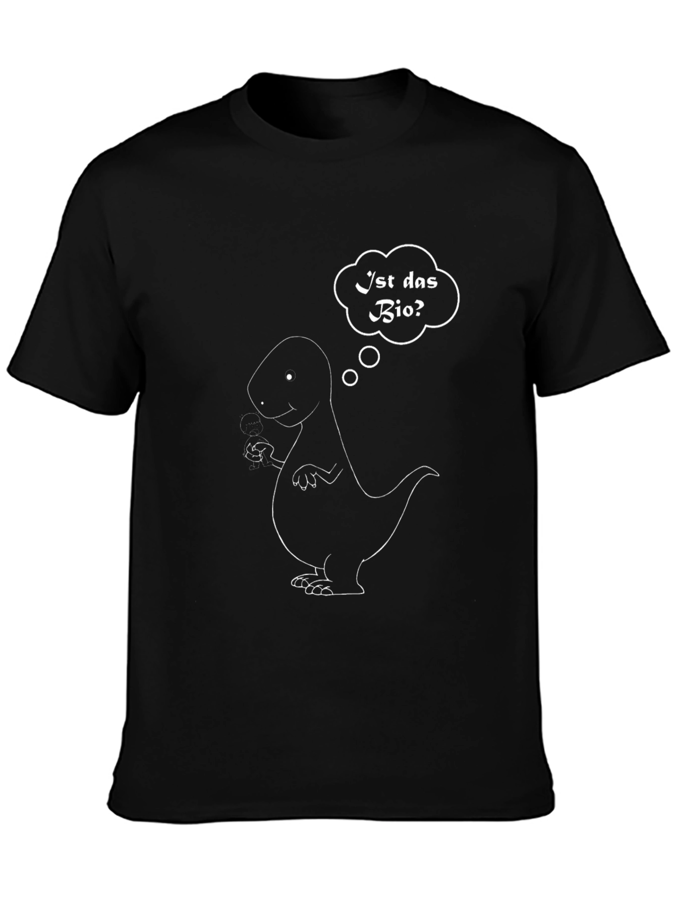 Dino Bio T-Shirt - Funny Organic Dinosaur Tee