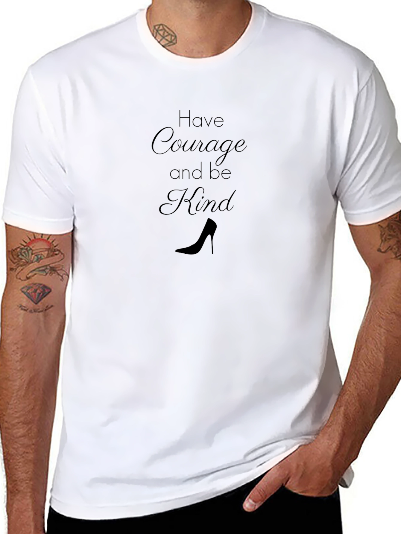 Courage and Kindness T-Shirt - High Heel