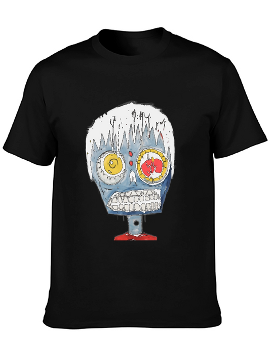 Unique Graphic Print Tee