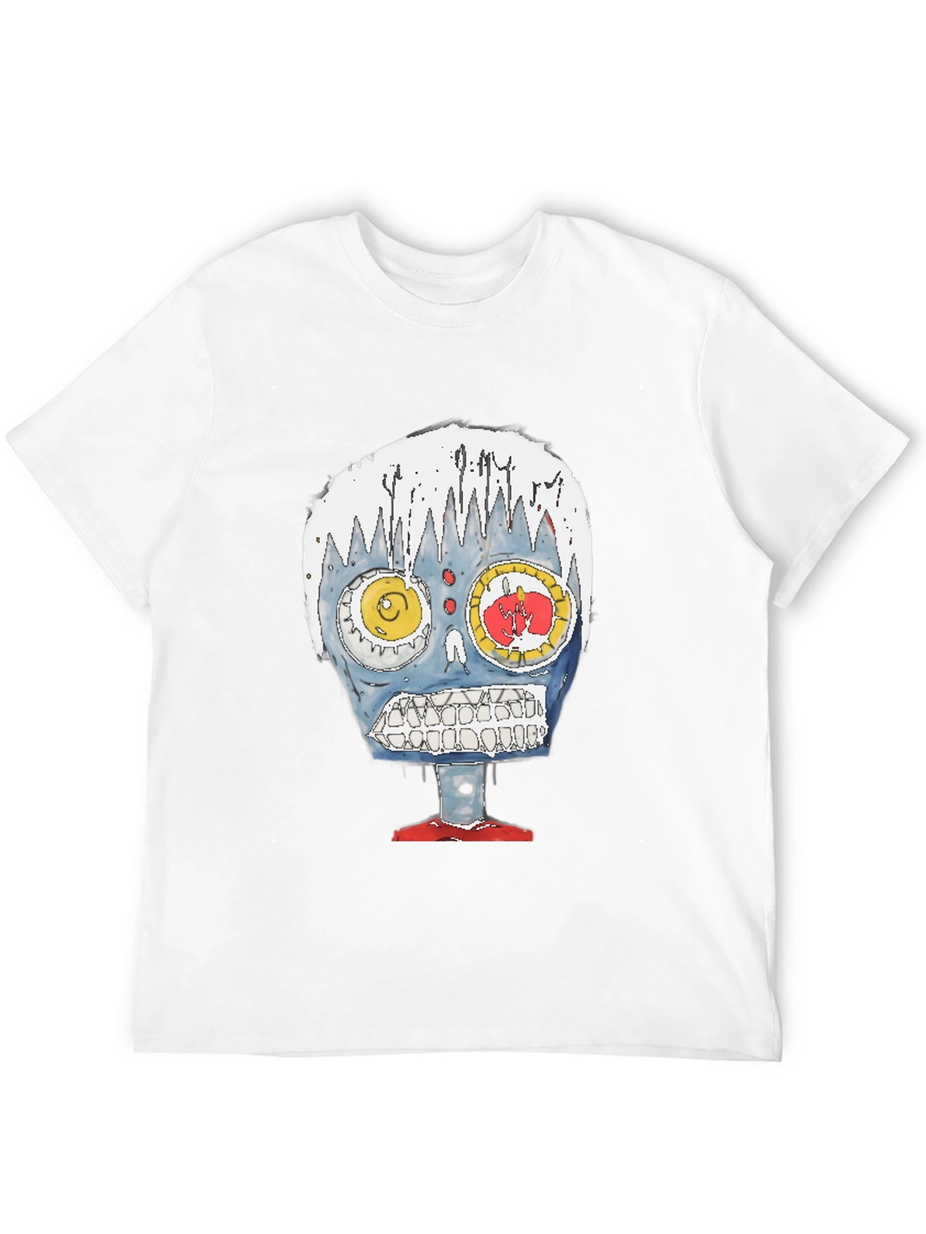 Unique Graphic Print Tee