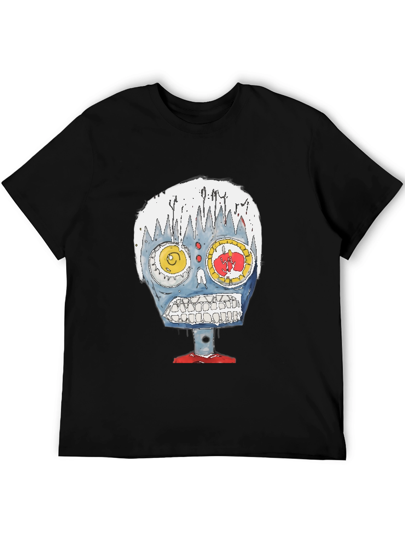 Unique Graphic Print Tee