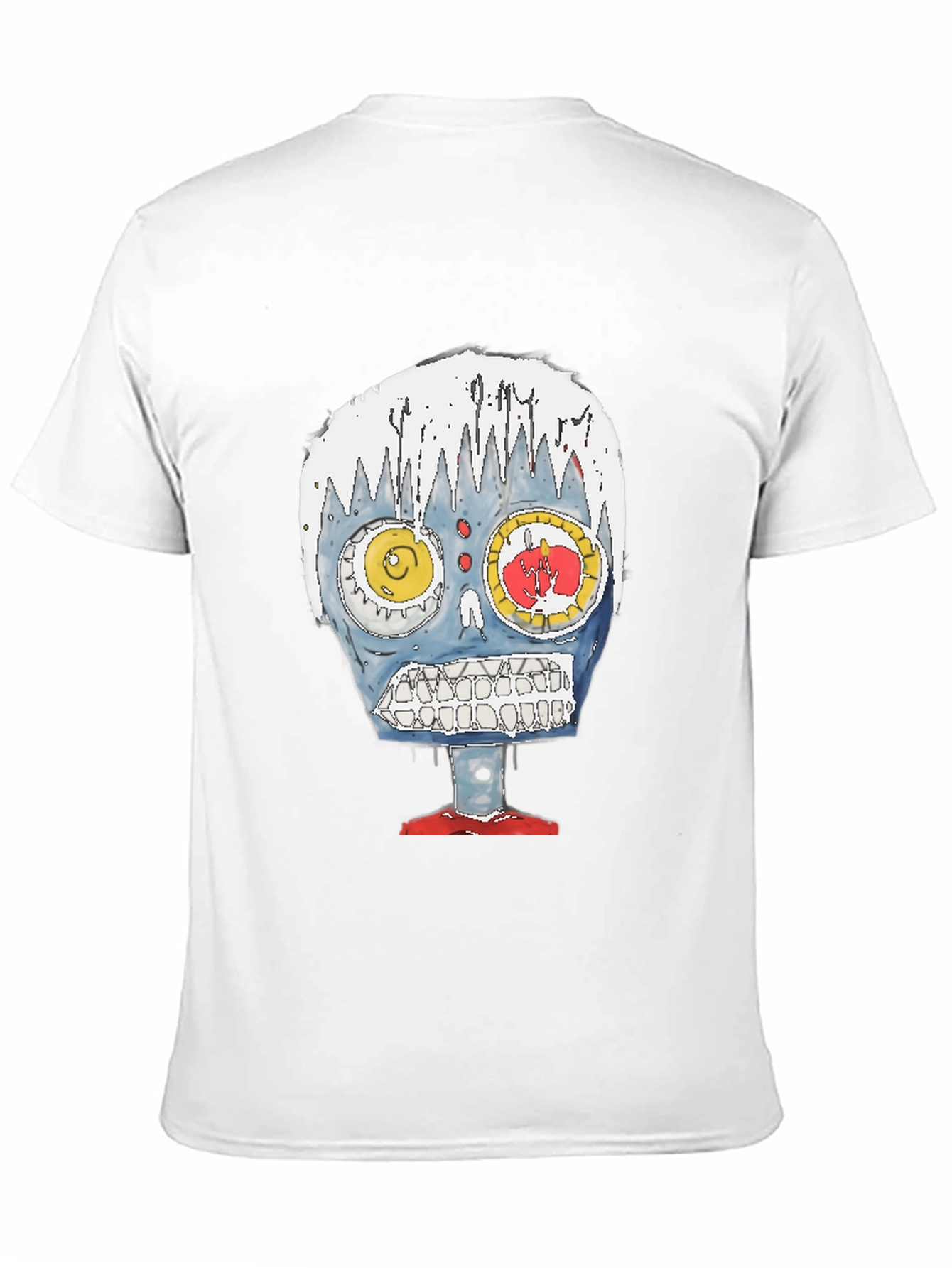 Unique Graphic Print Tee