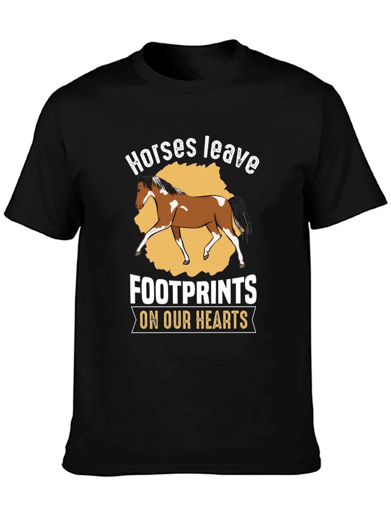 Horses Leave Footprints T-Shirt
