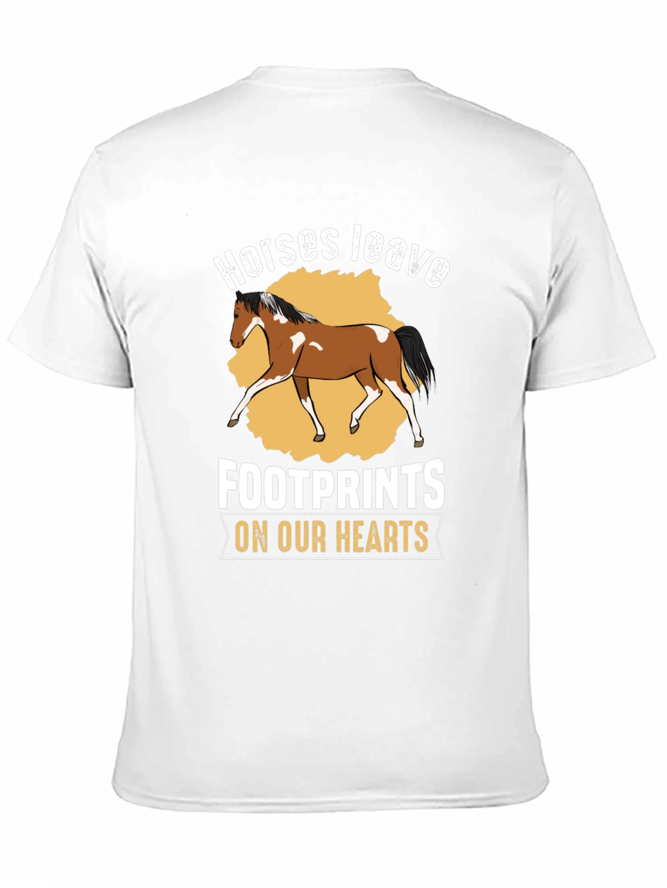 Horses Leave Footprints T-Shirt