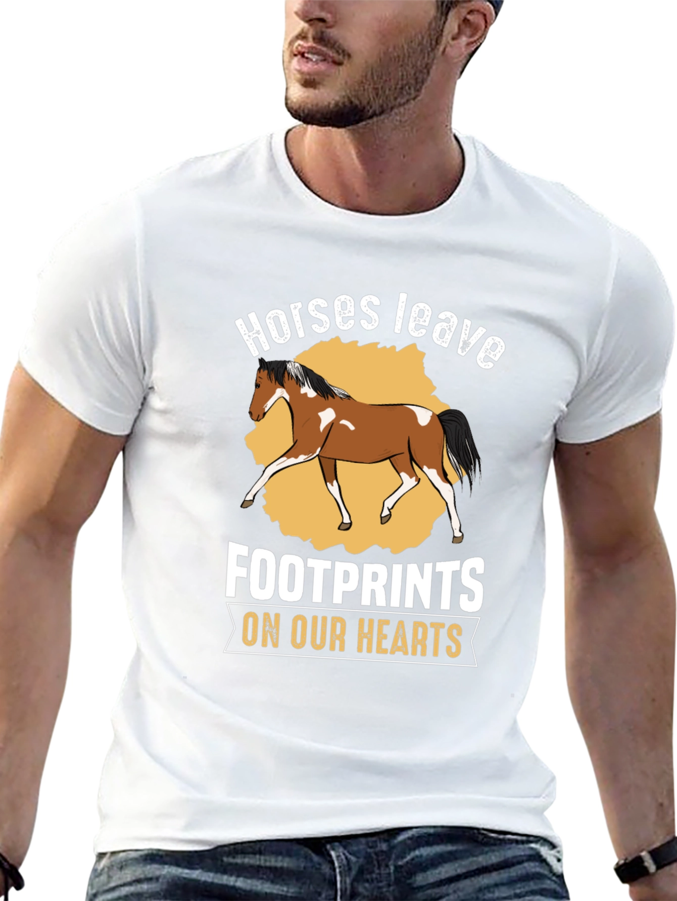 Horses Leave Footprints T-Shirt