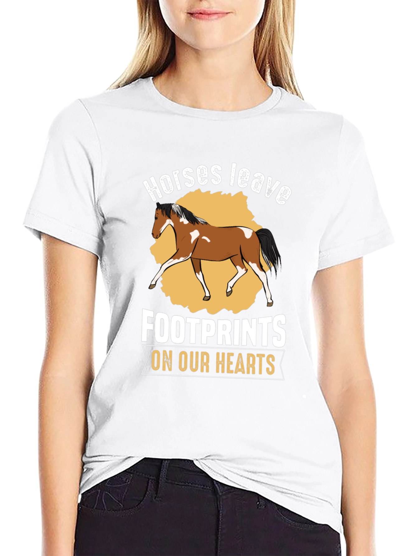 Horses Leave Footprints T-Shirt