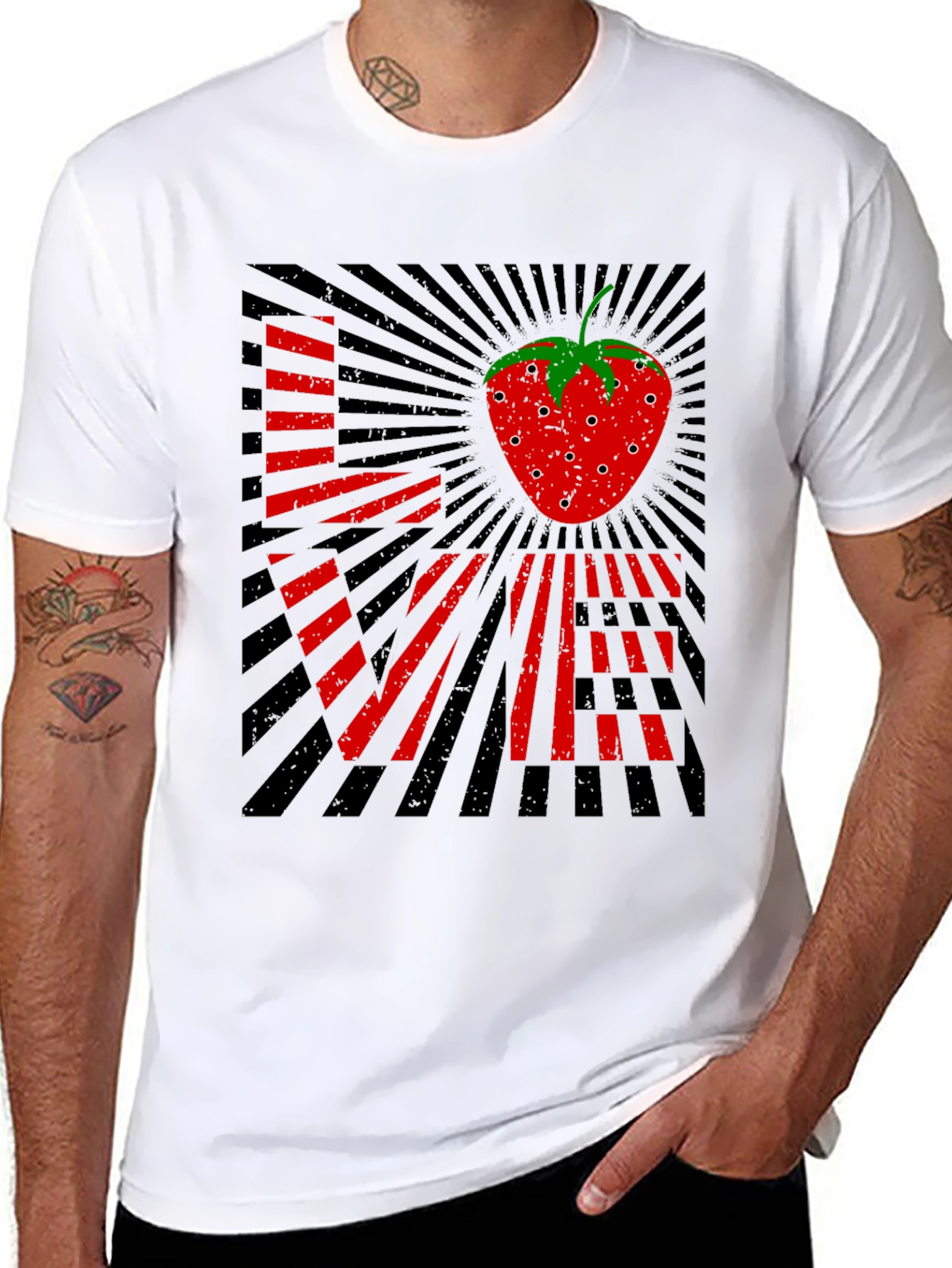 Strawberry Love Graphic Tee