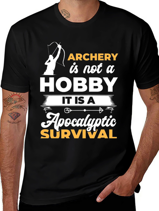 Archery Survival T-Shirt - Hobby or Necessity?