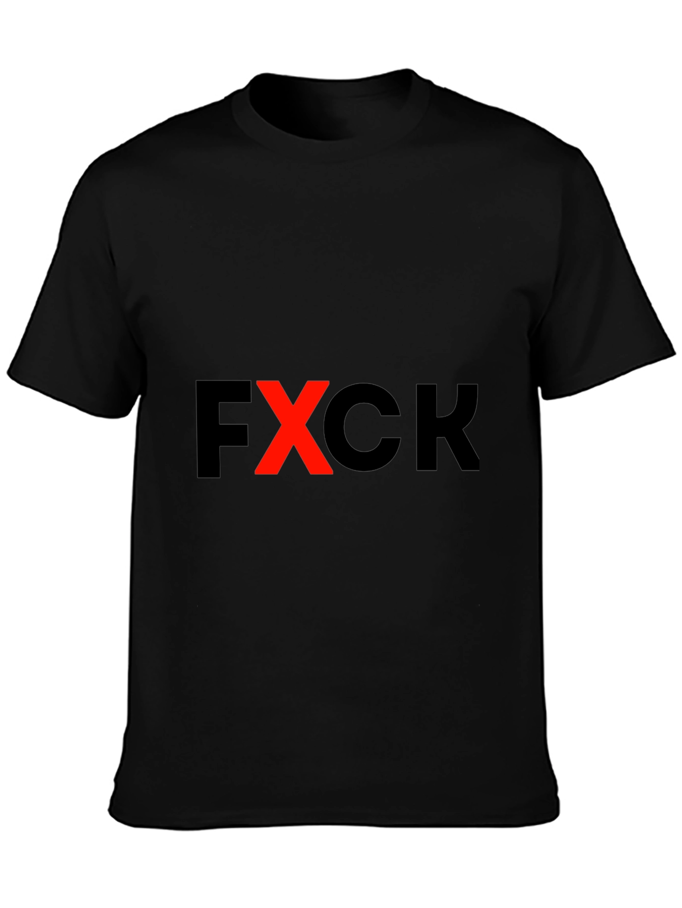 FXCK Graphic Tee - Edgy Black T-Shirt