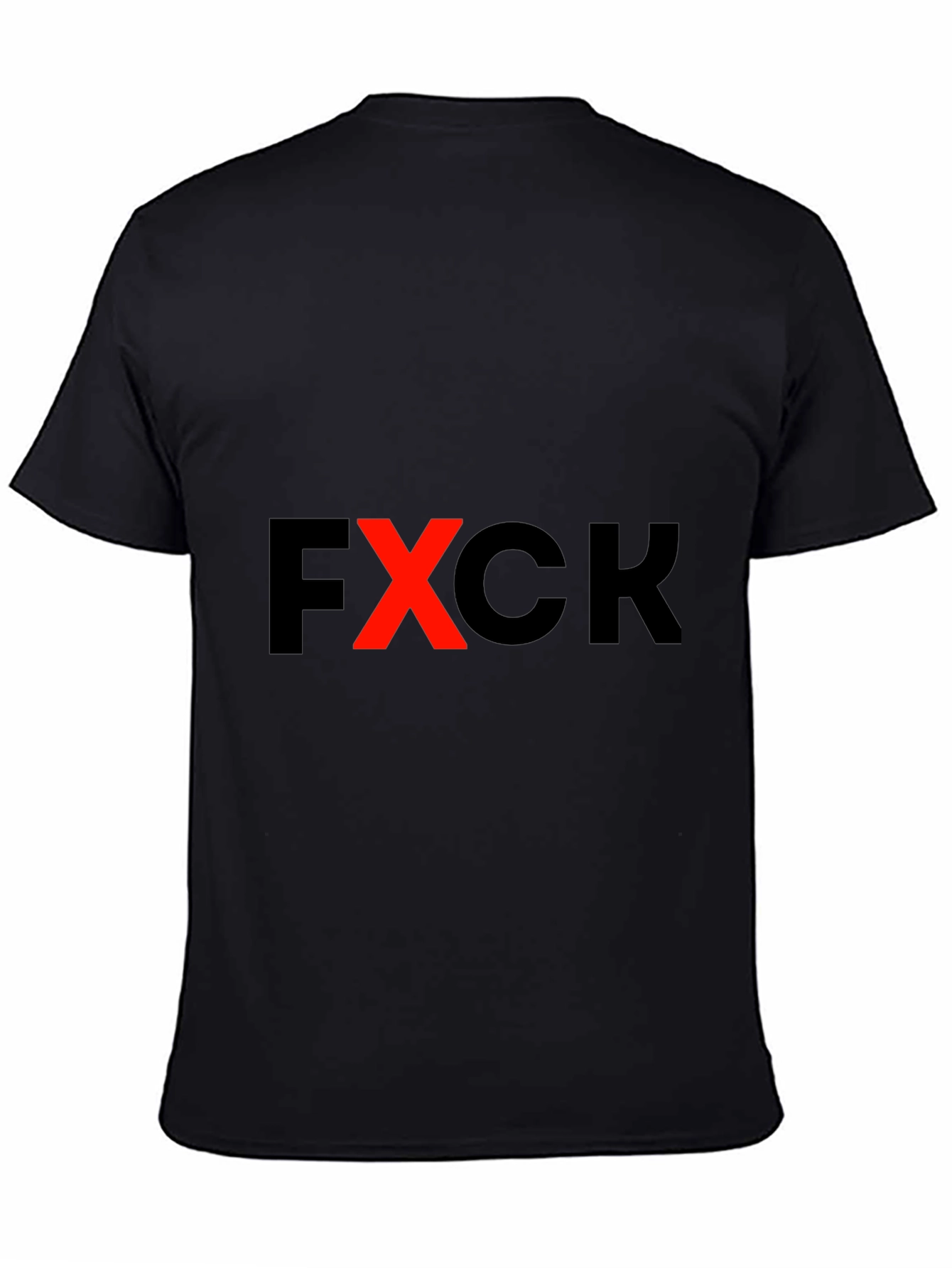 FXCK Graphic Tee - Edgy Black T-Shirt