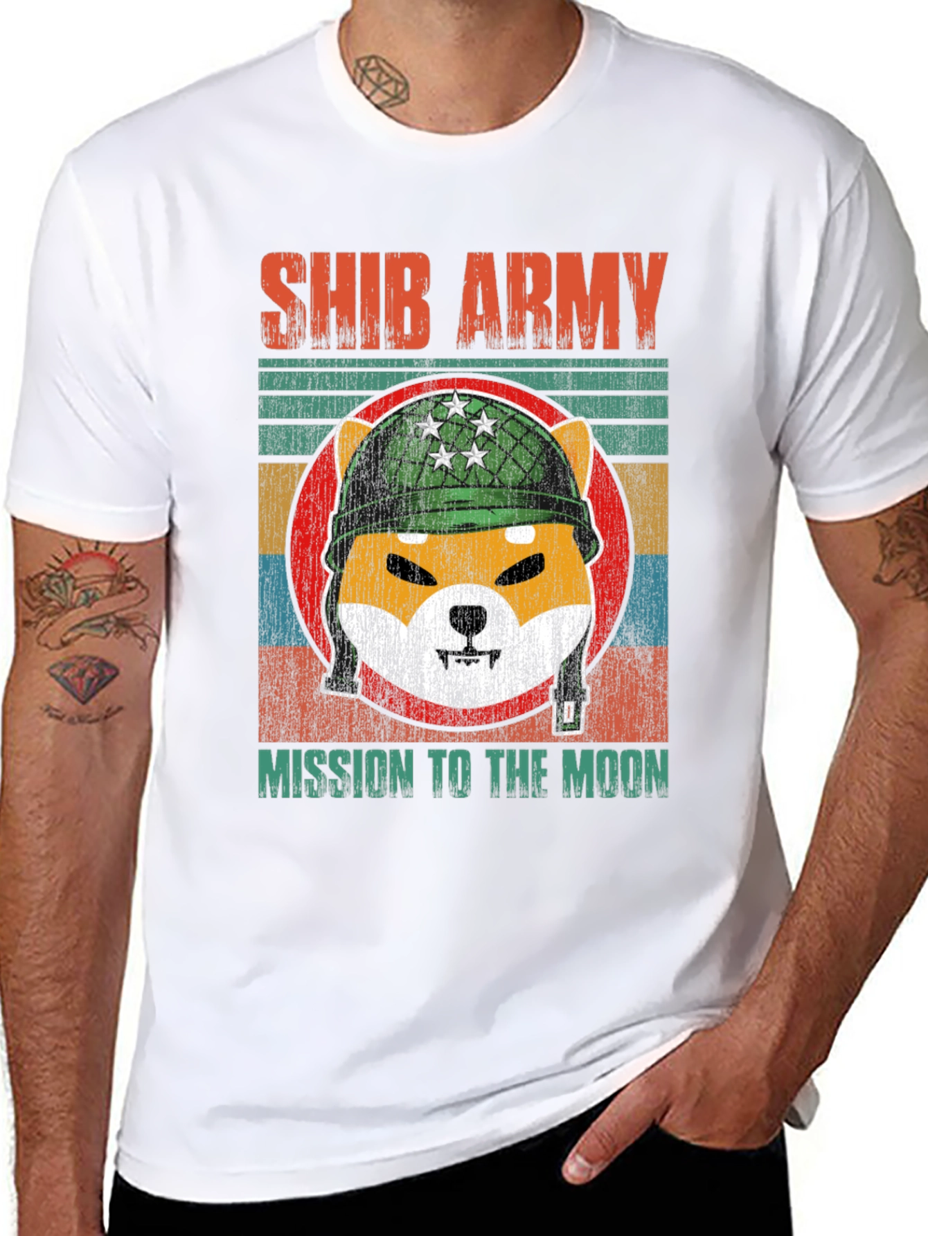Shib Army T-Shirt - Mission to the Moon