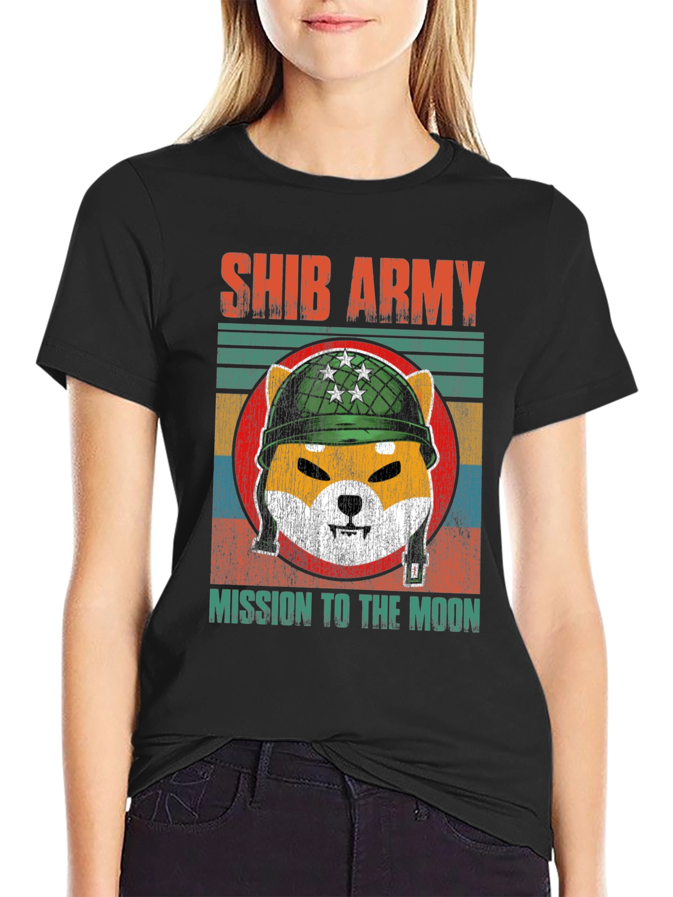 Shib Army T-Shirt - Mission to the Moon