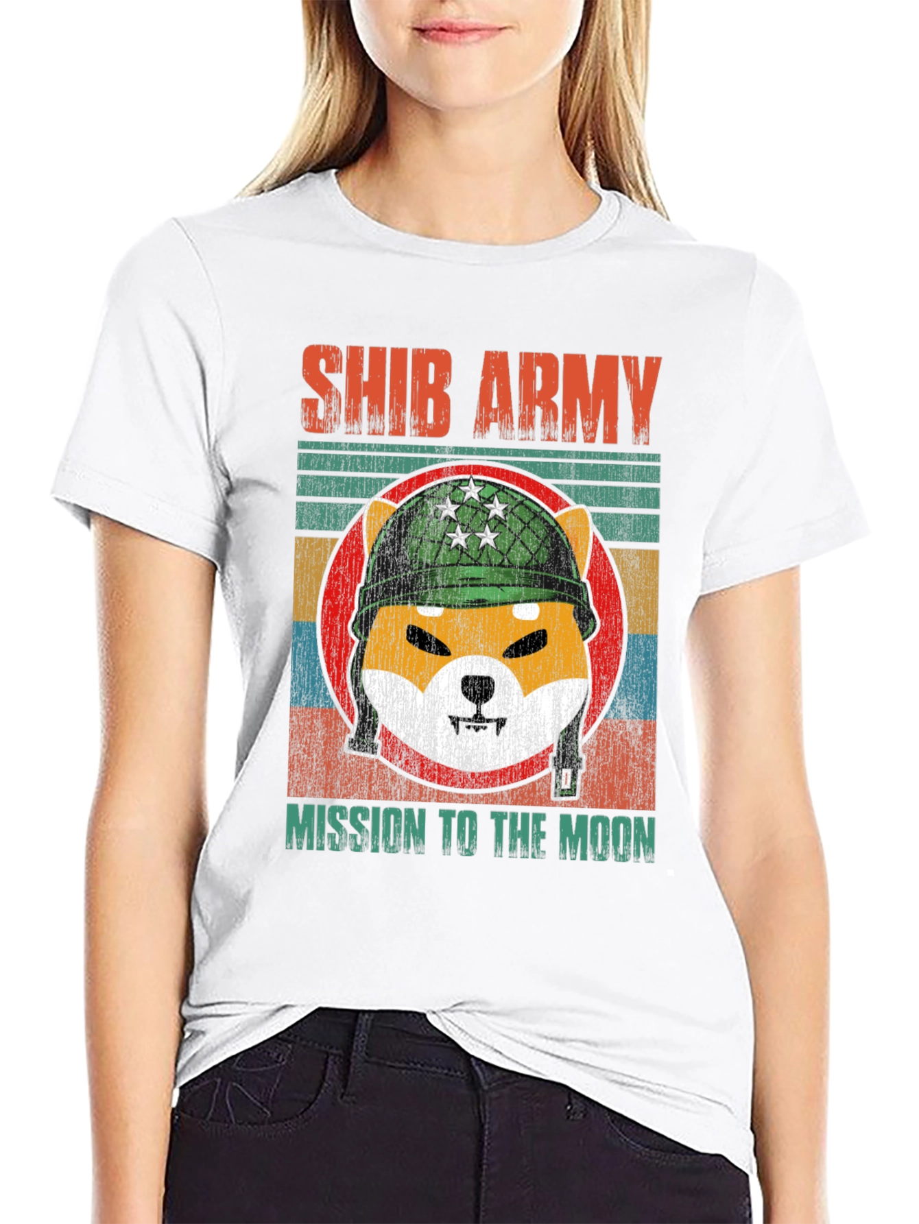 Shib Army T-Shirt - Mission to the Moon