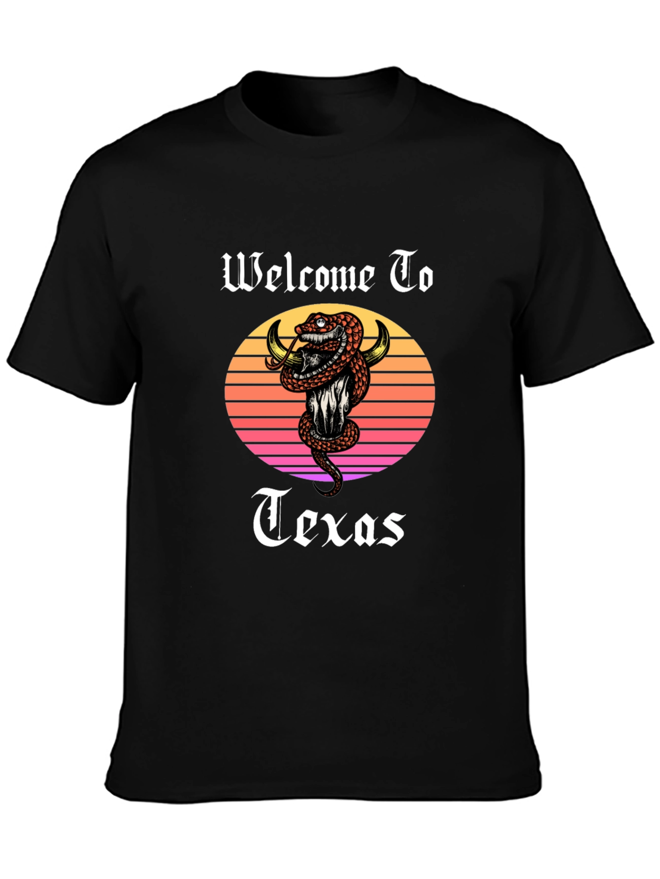 Welcome to Texas Snake Graphic Tee