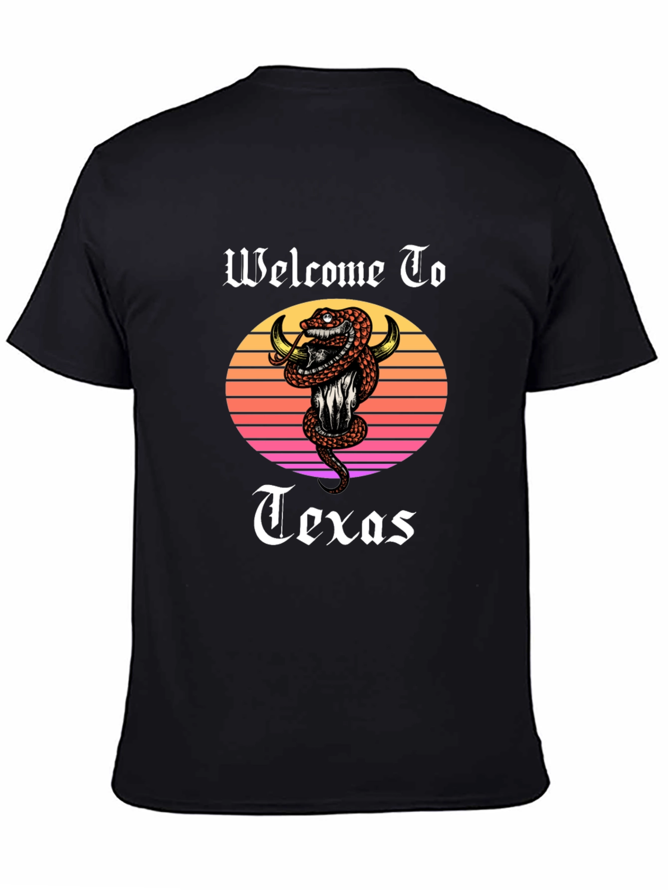 Welcome to Texas Snake Graphic Tee