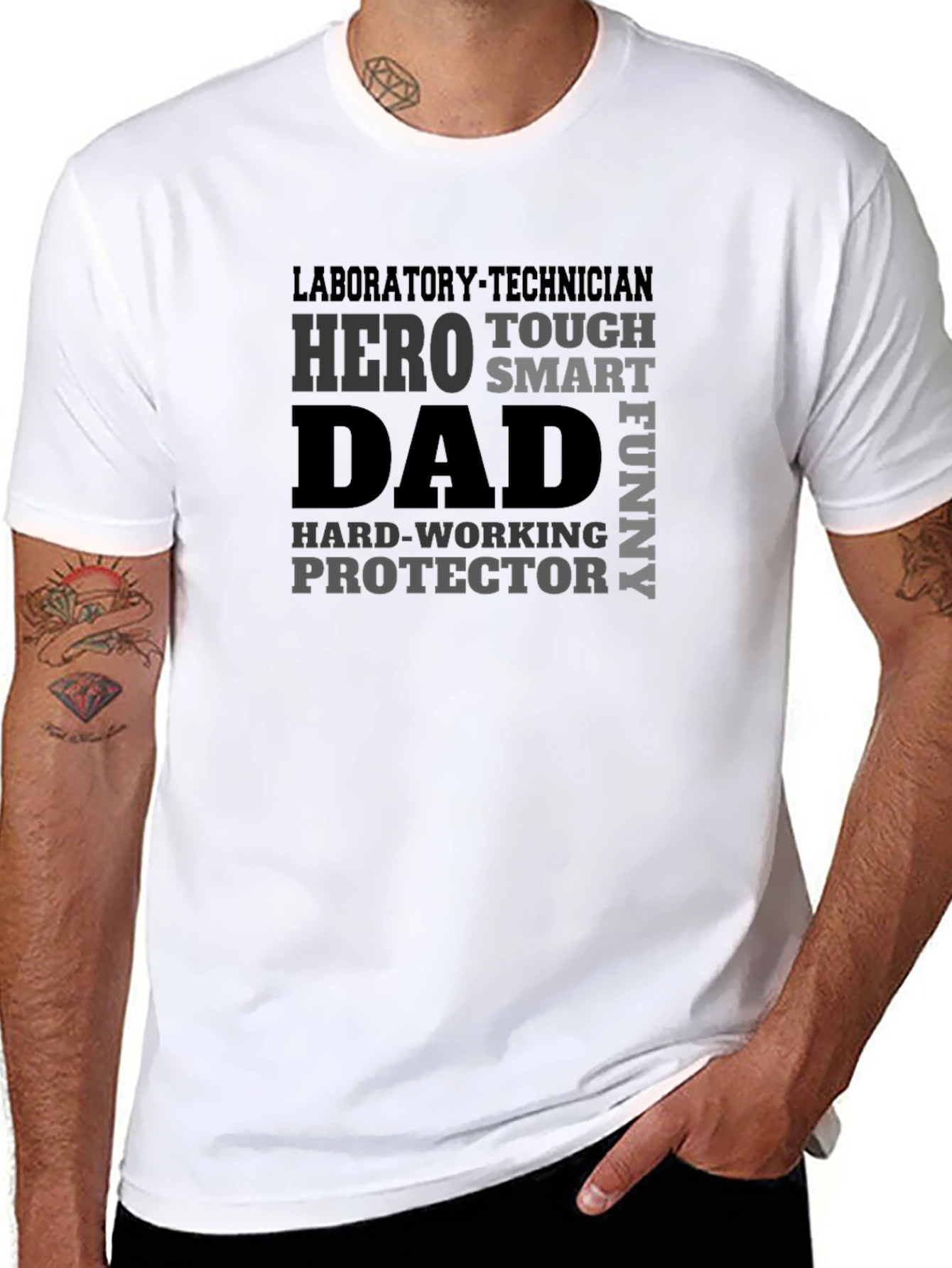 Laboratory Technician Dad T-Shirt