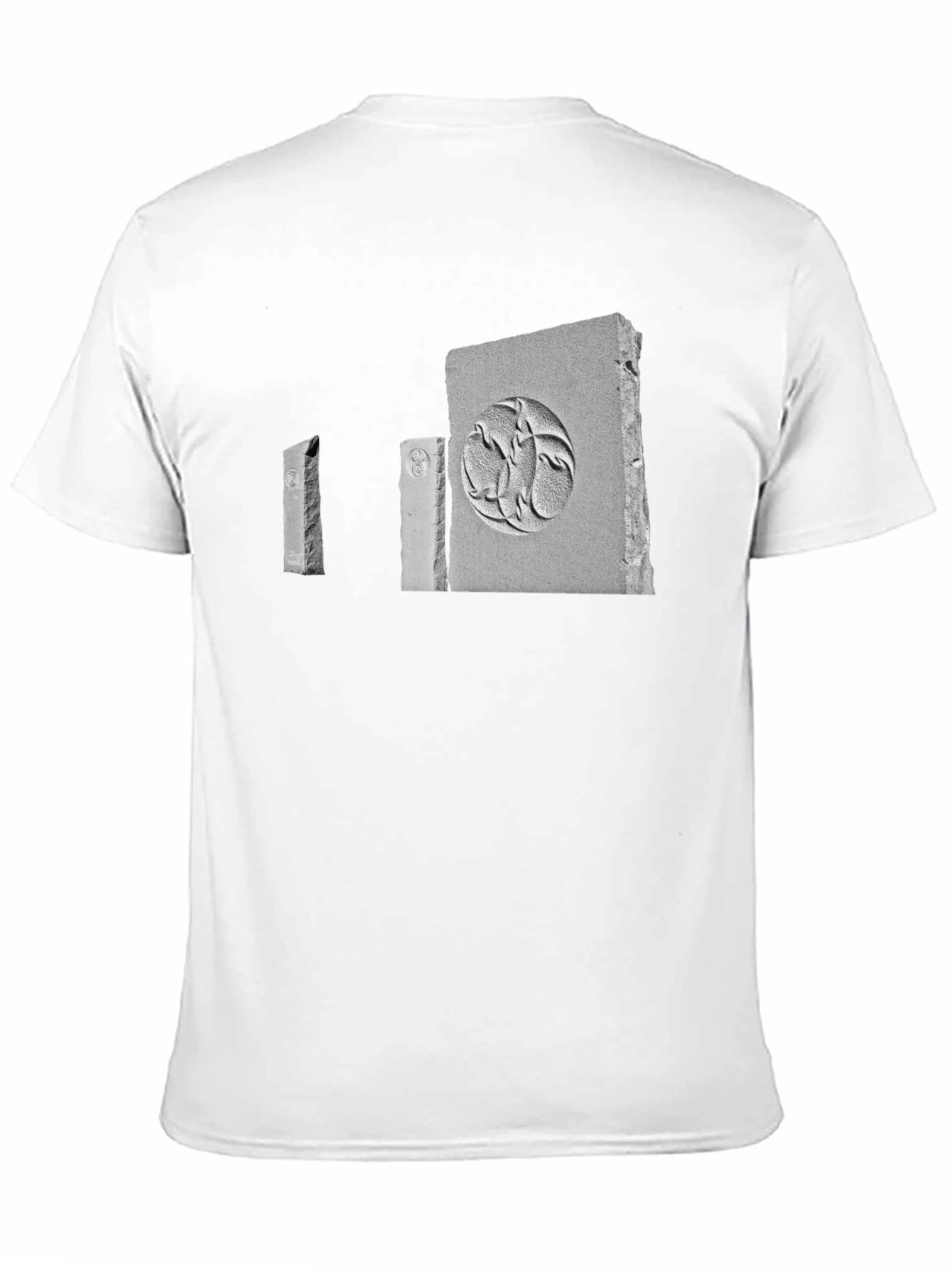 Monolith Graphic Tee - Modern Black Cotton T-Shirt