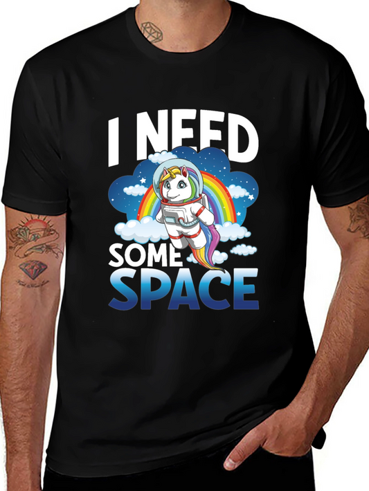 I Need Some Space Unicorn Astronaut T-Shirt