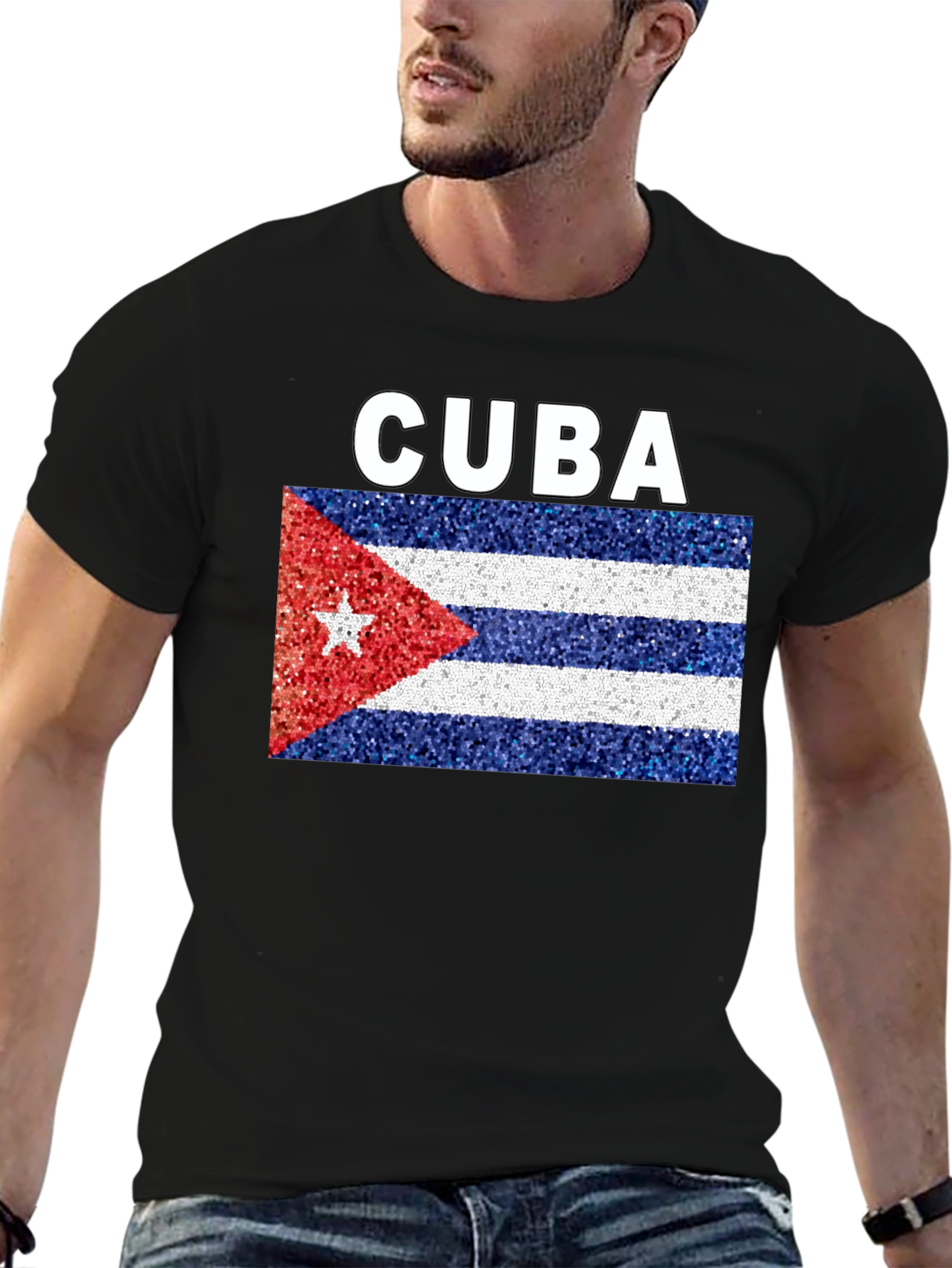 Cuba Flag T-Shirt - Patriotic Cuban Pride