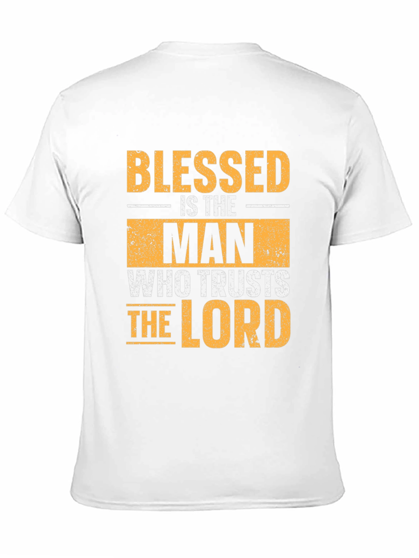 Blessed Is The Man T-Shirt Religious Christian