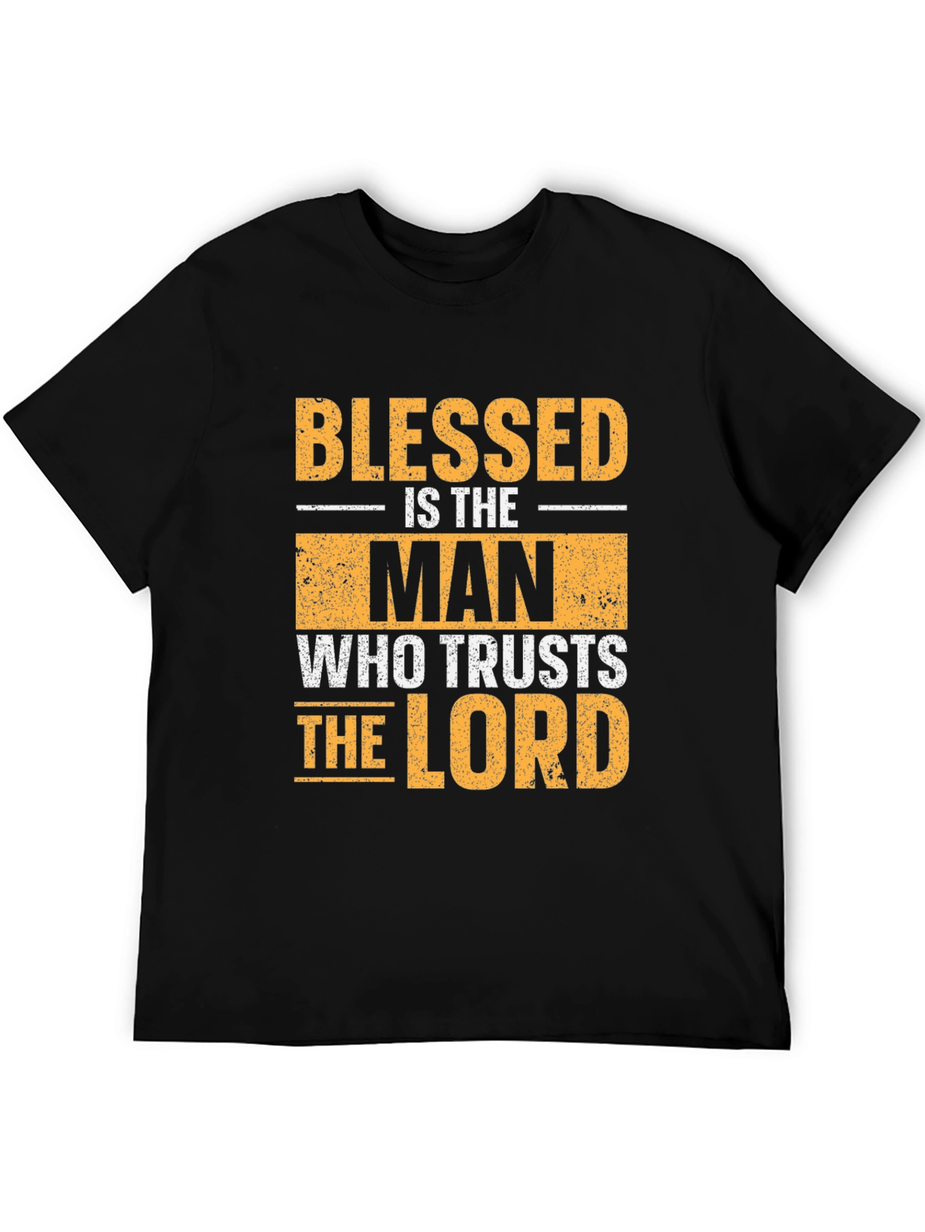Blessed Is The Man T-Shirt Religious Christian