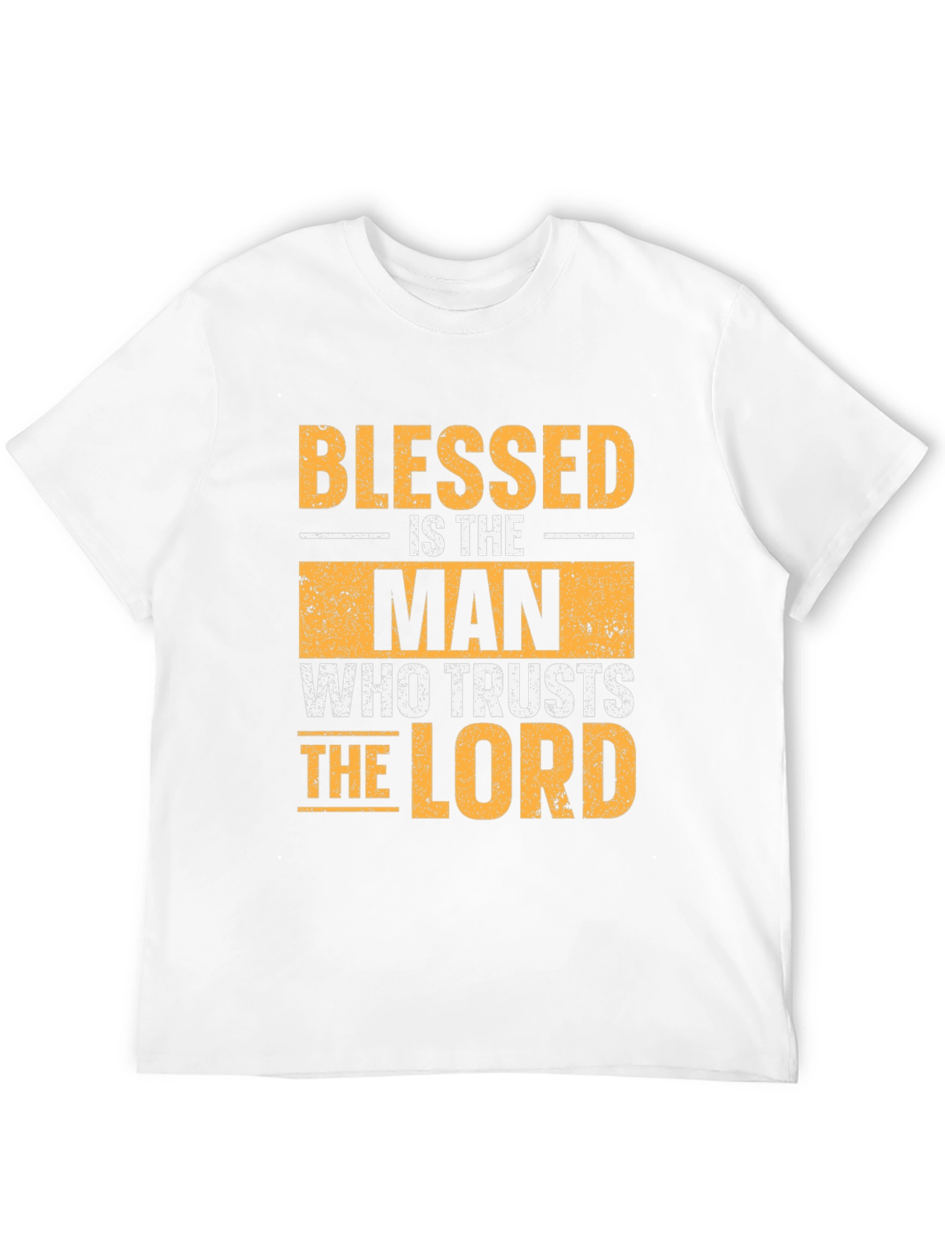 Blessed Is The Man T-Shirt Religious Christian