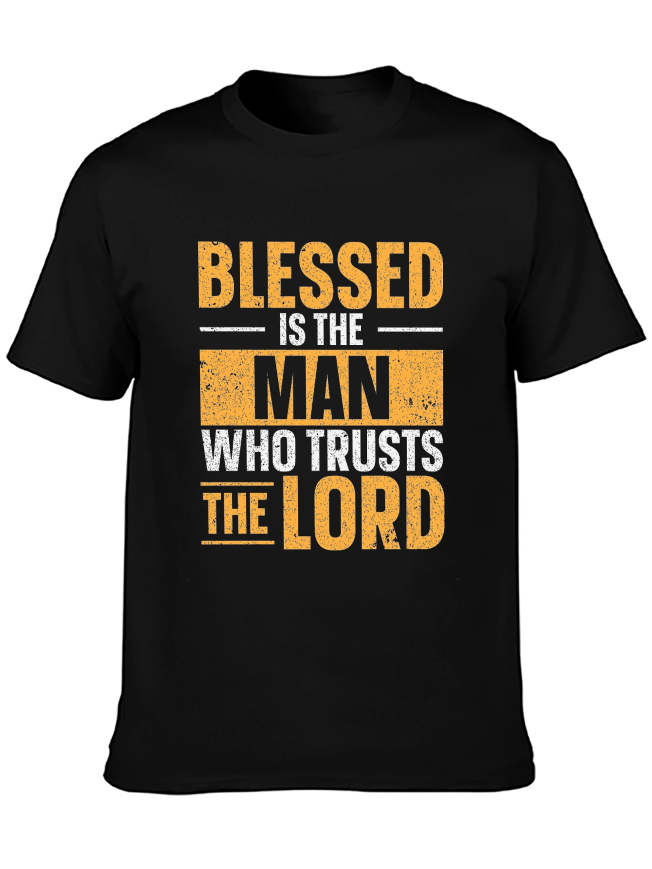 Blessed Is The Man T-Shirt Religious Christian