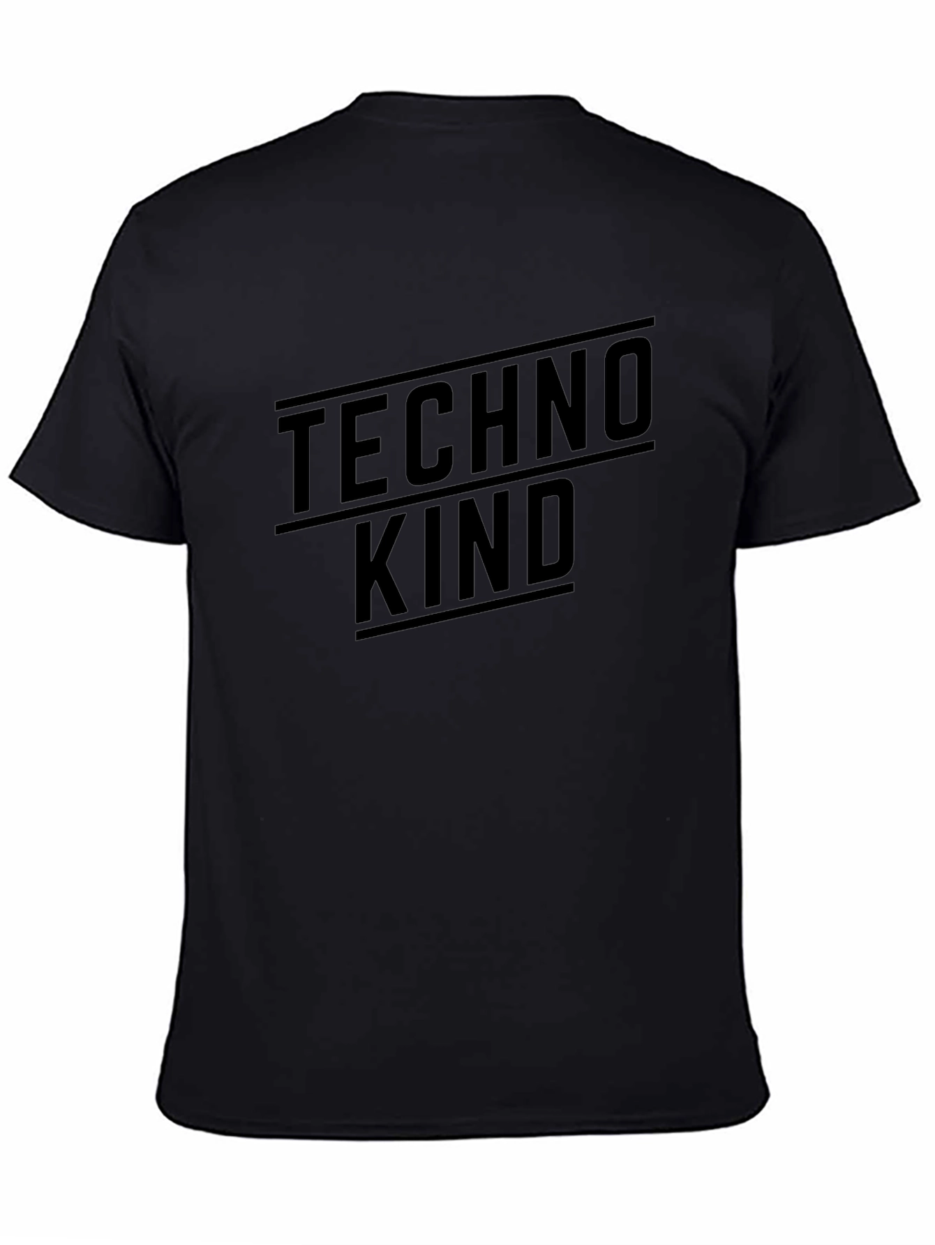 Techno Kind Graphic Tee - Modern Style