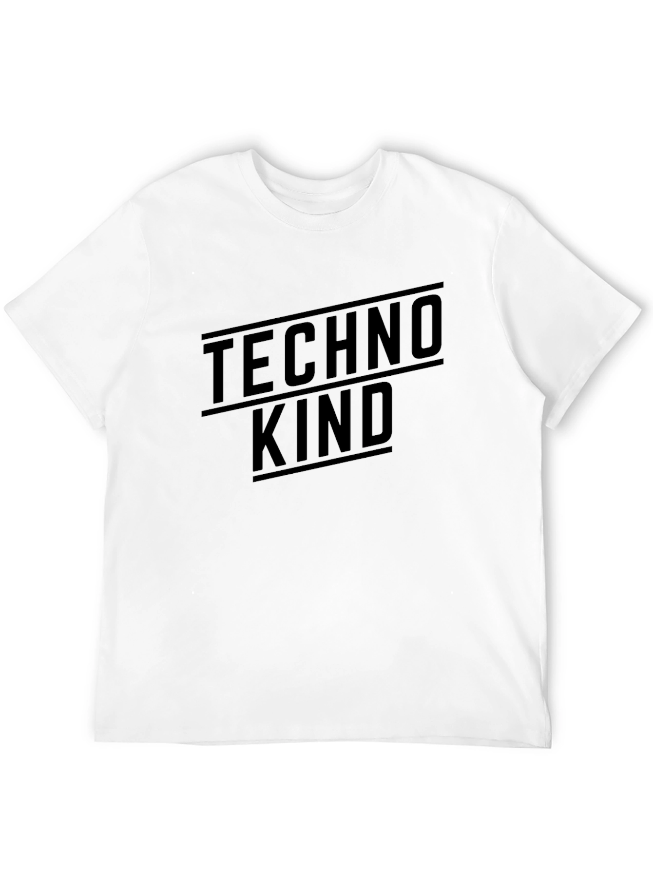 Techno Kind Graphic Tee - Modern Style