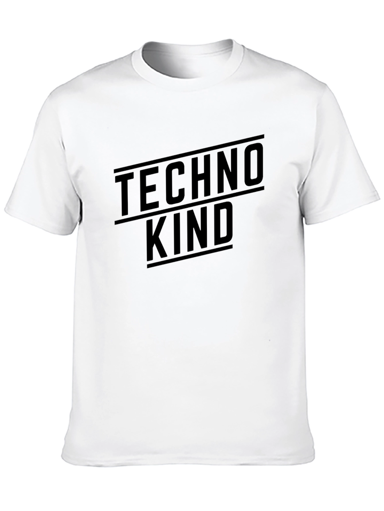 Techno Kind Graphic Tee - Modern Style