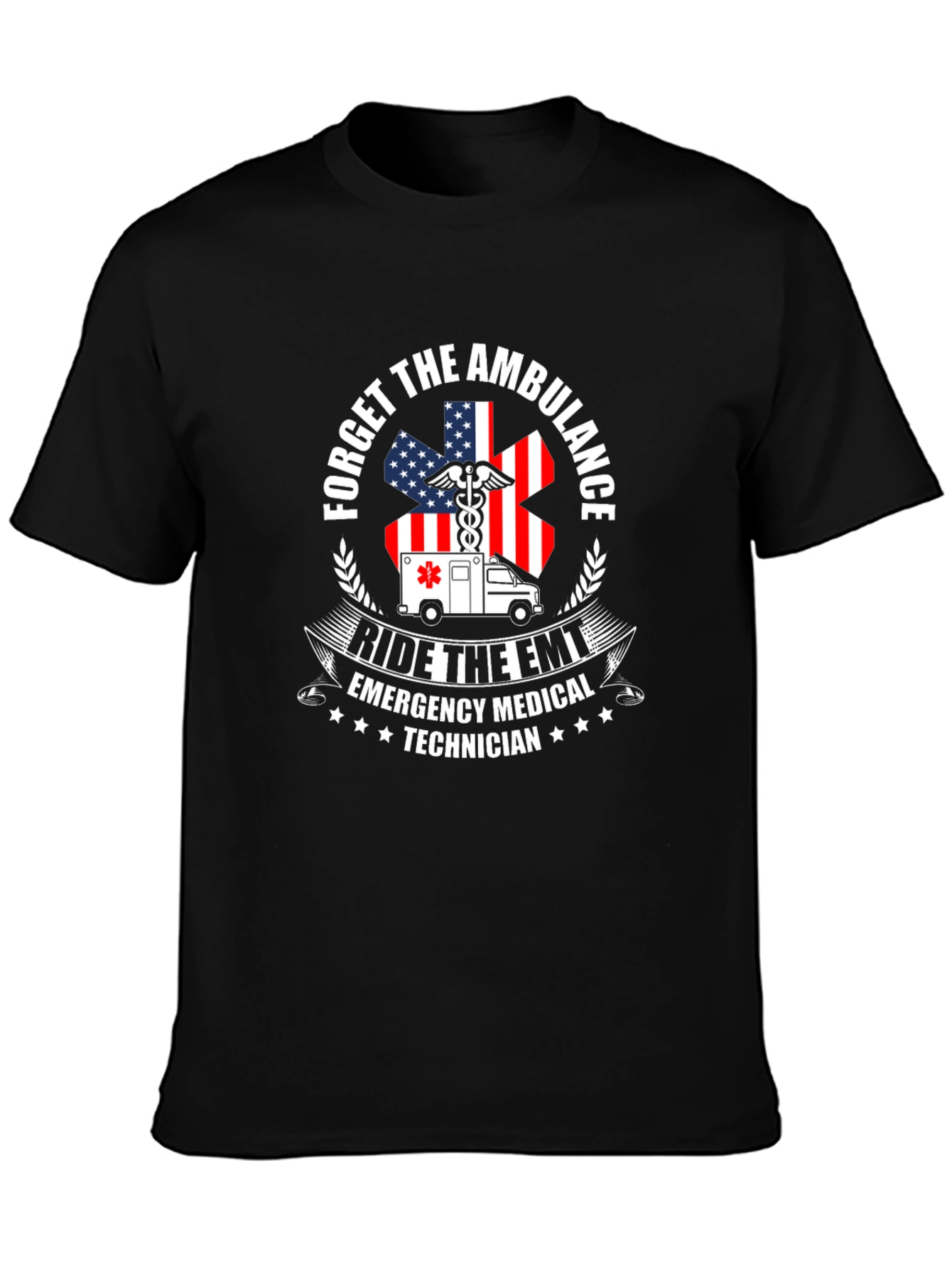 EMT Ambulance T-Shirt - Emergency Medical Technician Tee